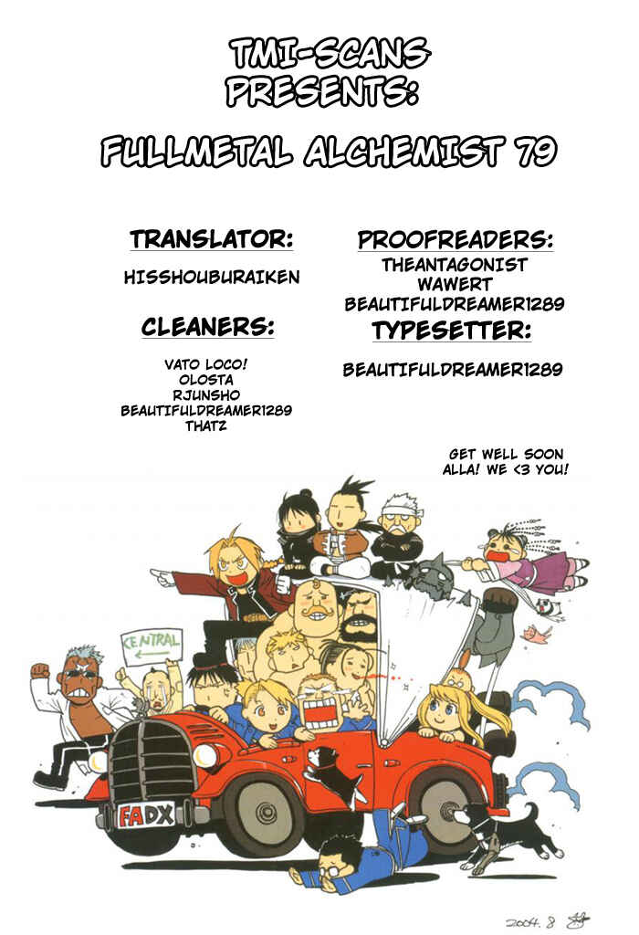 Page 32 Chapter 79 Fullmetal Alchemist