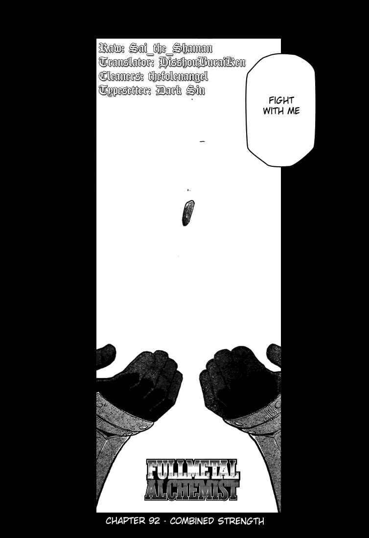 Page 3 Chapter 92 Fullmetal Alchemist