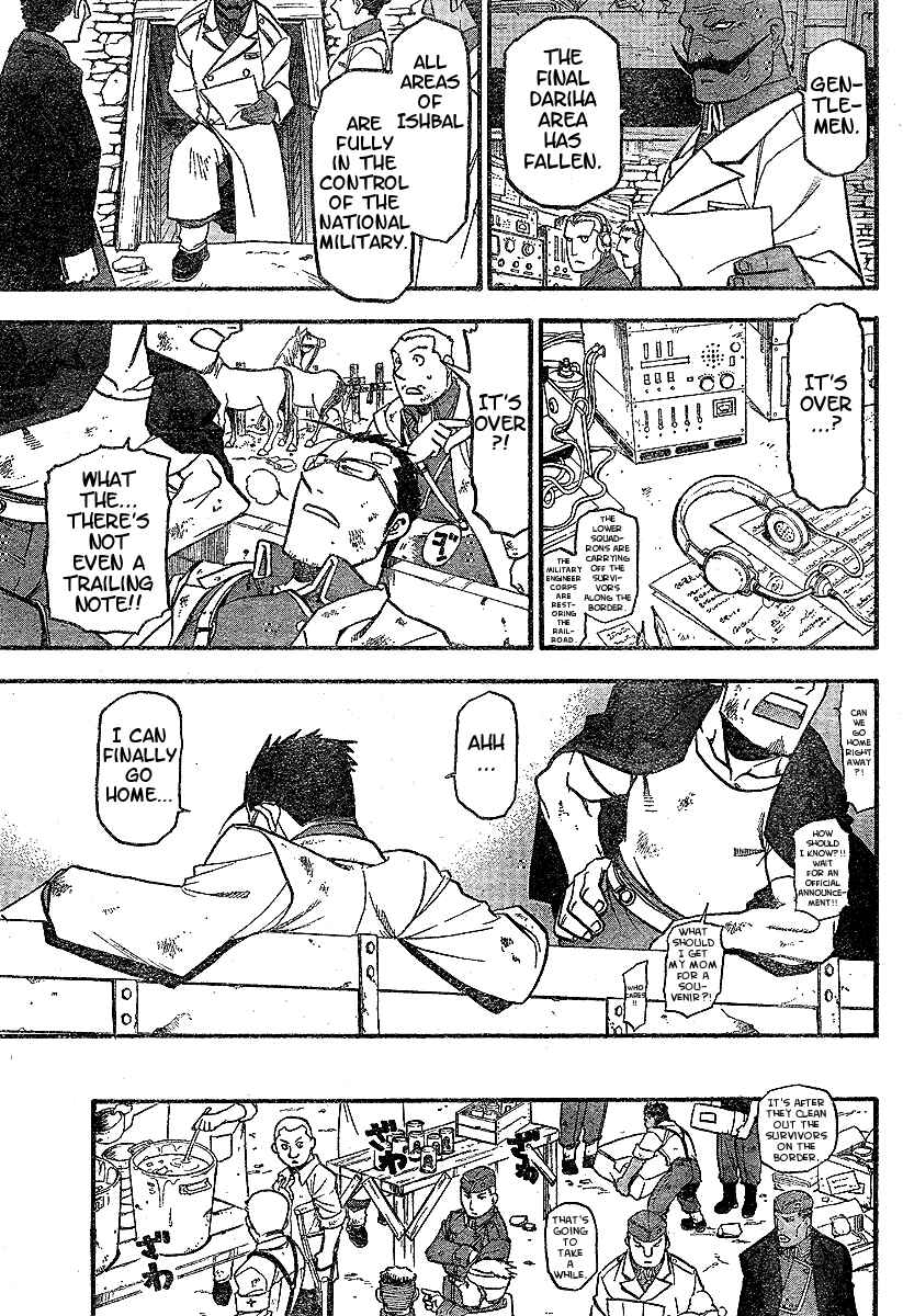 Page 27 Chapter 61 Fullmetal Alchemist