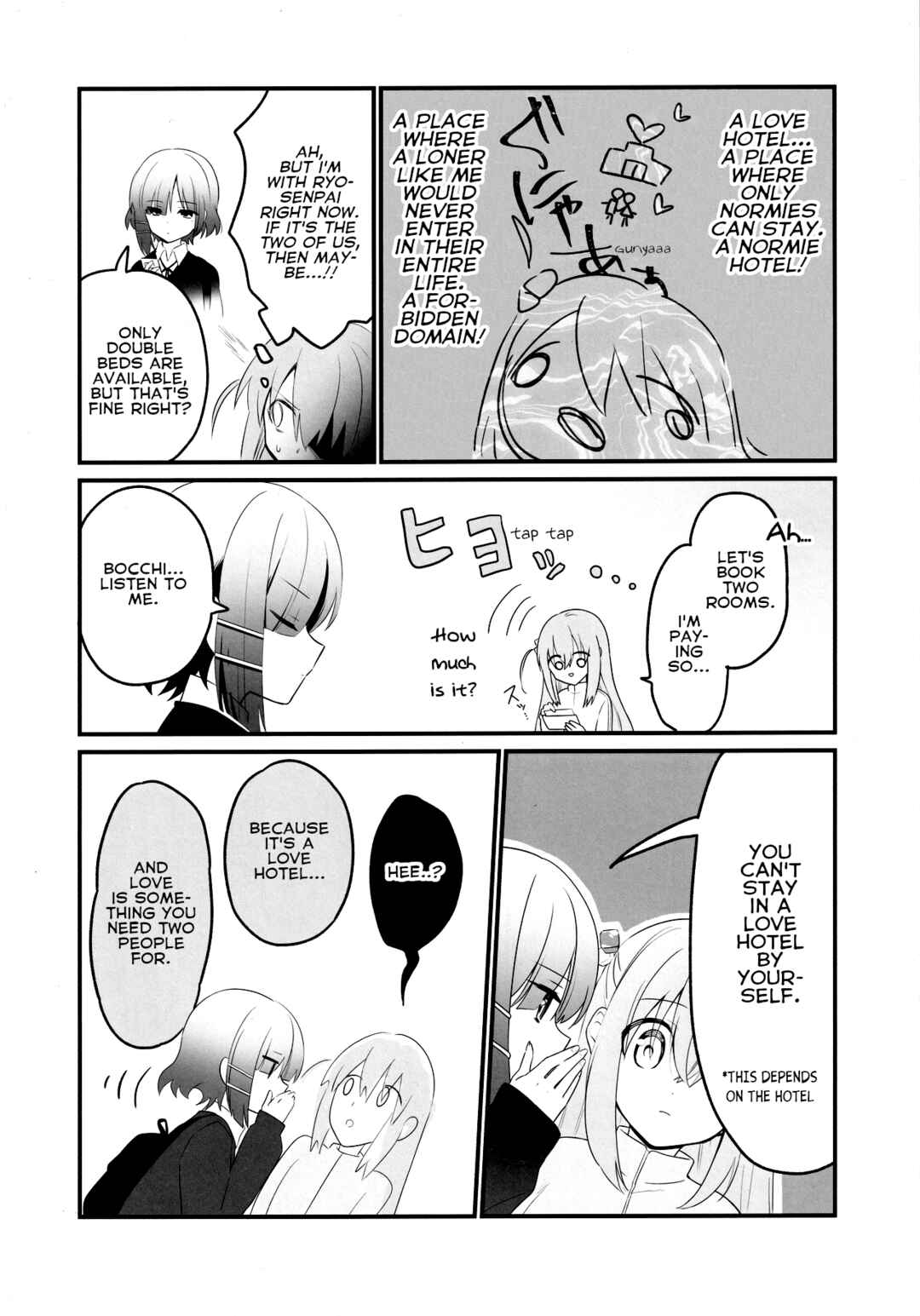 Page 3 Chapter Unknown_aabf Bocchi the Rock! - Love・Ho・Tel! (Doujinshi)
