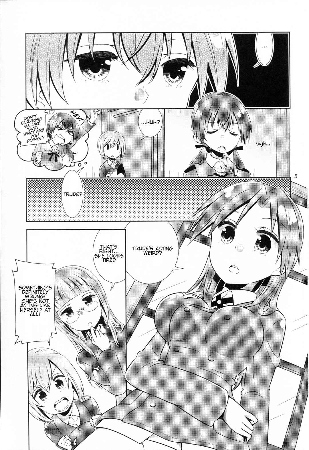 Page 6 Chapter Unknown_0d8c Strike Witches - Santoron no Nichijou (Doujinshi)