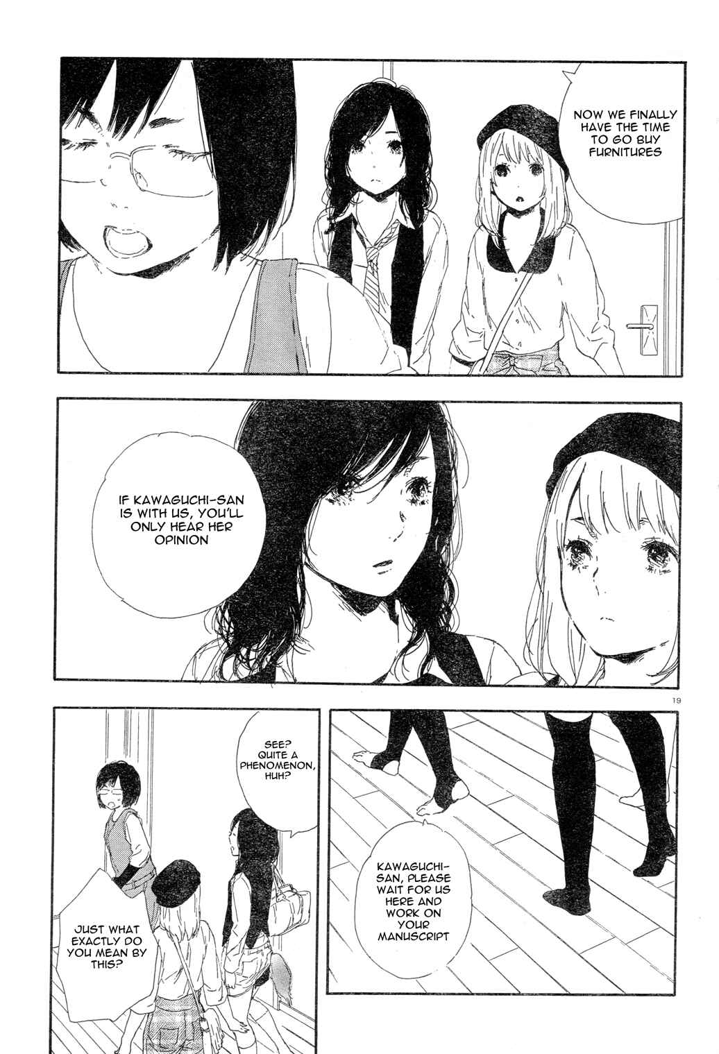 Page 19 Chapter 30 Manga no Tsukurikata