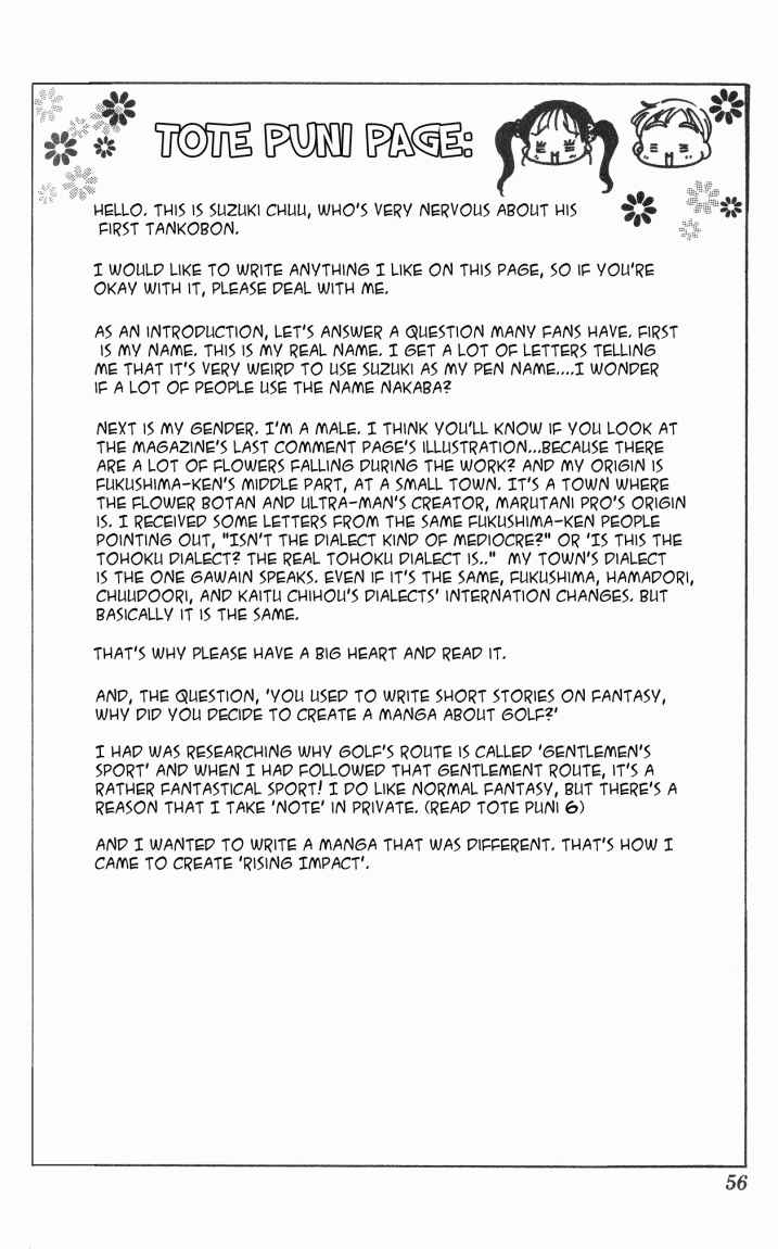 Page 1 Chapter 2 Rising Impact