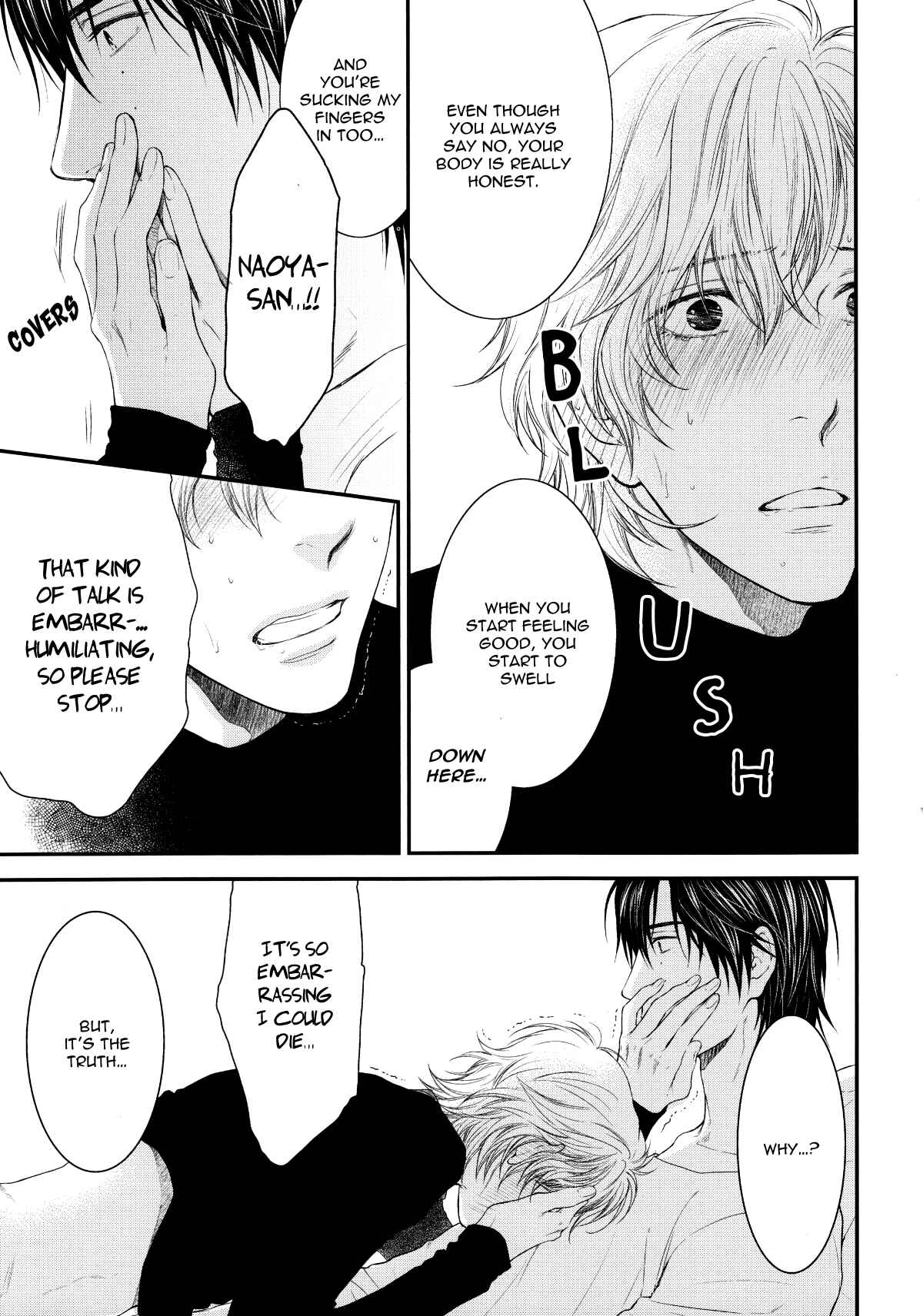 Page 14 Chapter Unknown_0b0d Hidoku Shinai de - On The Bed... (Doujinshi)