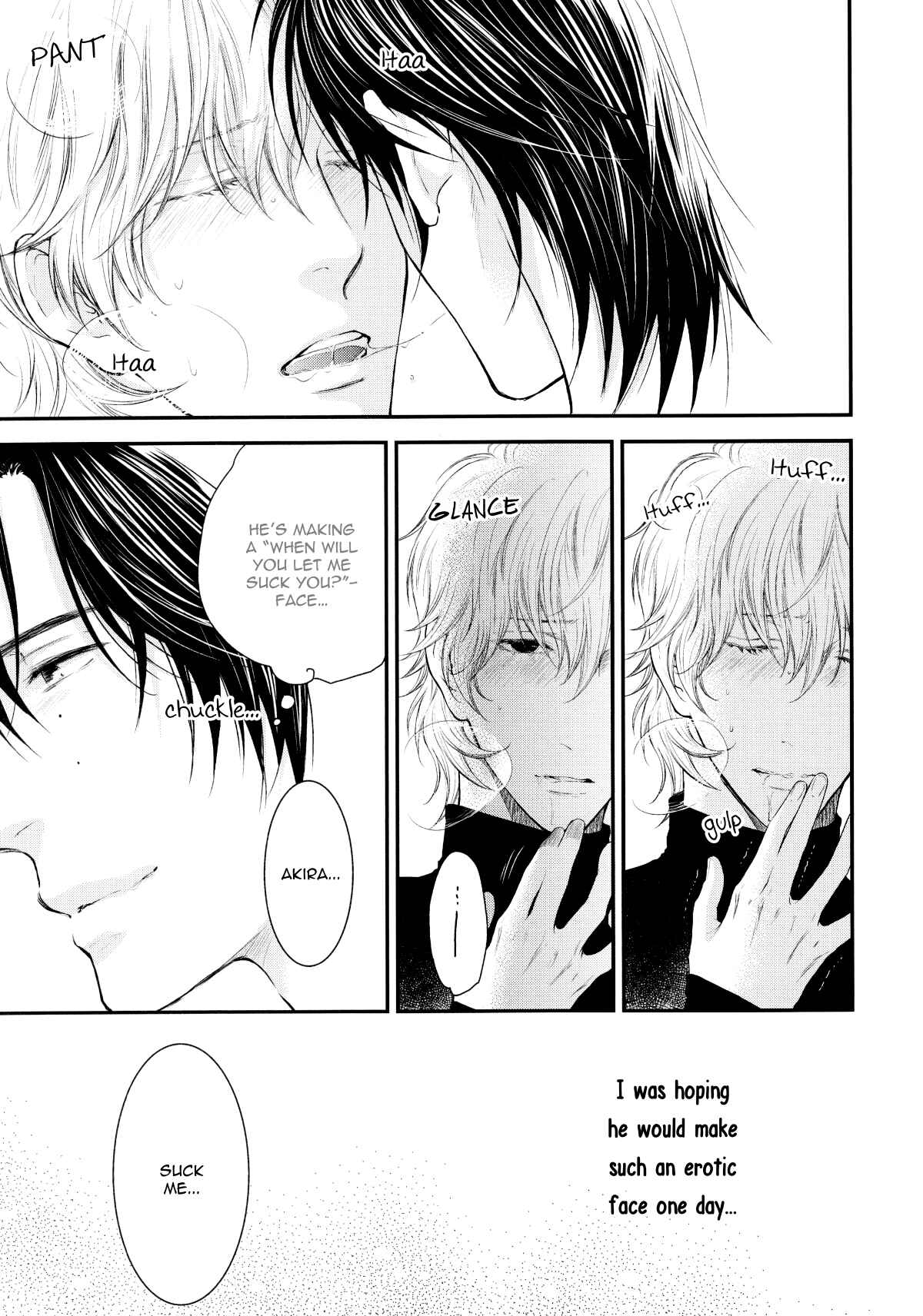Page 8 Chapter Unknown_0b0d Hidoku Shinai de - On The Bed... (Doujinshi)