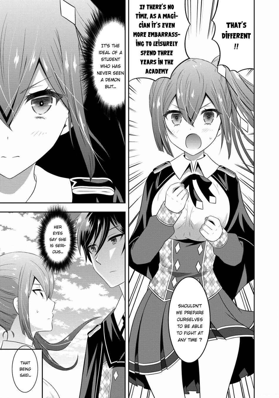 Page 10 Chapter 4 Saikyou Mahoushi no Inton Keikaku