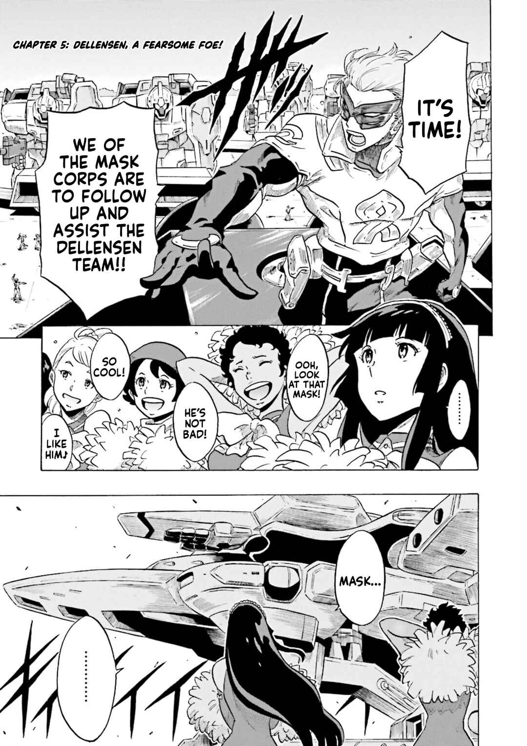 Page 1 Chapter 5 Gundam Reconguista in G