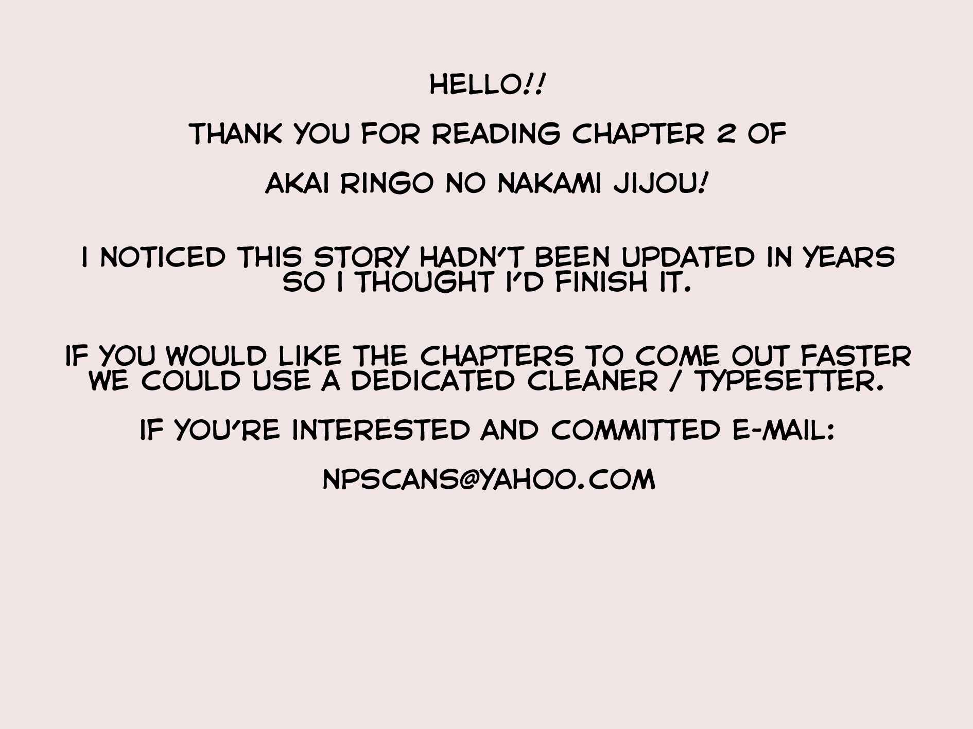 Page 35 Chapter 2 Akai Ringo no Nakami Jijou