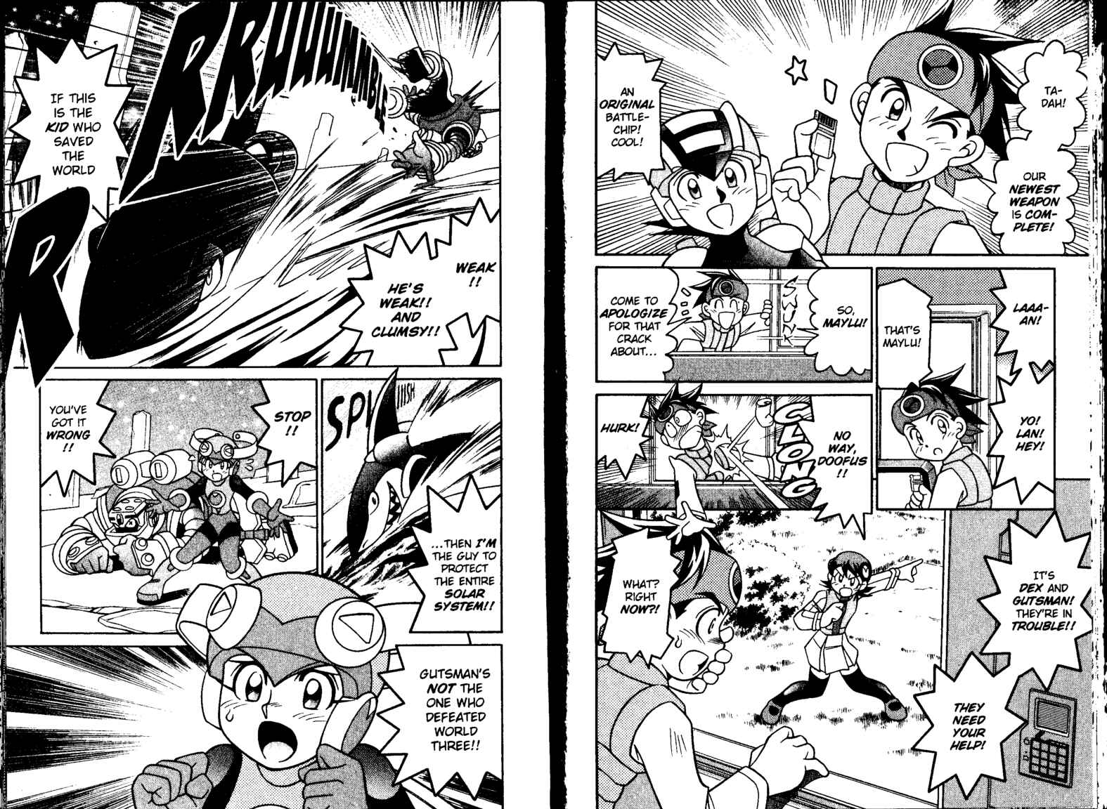 Page 8 Chapter 11 Mega Man Battle Network