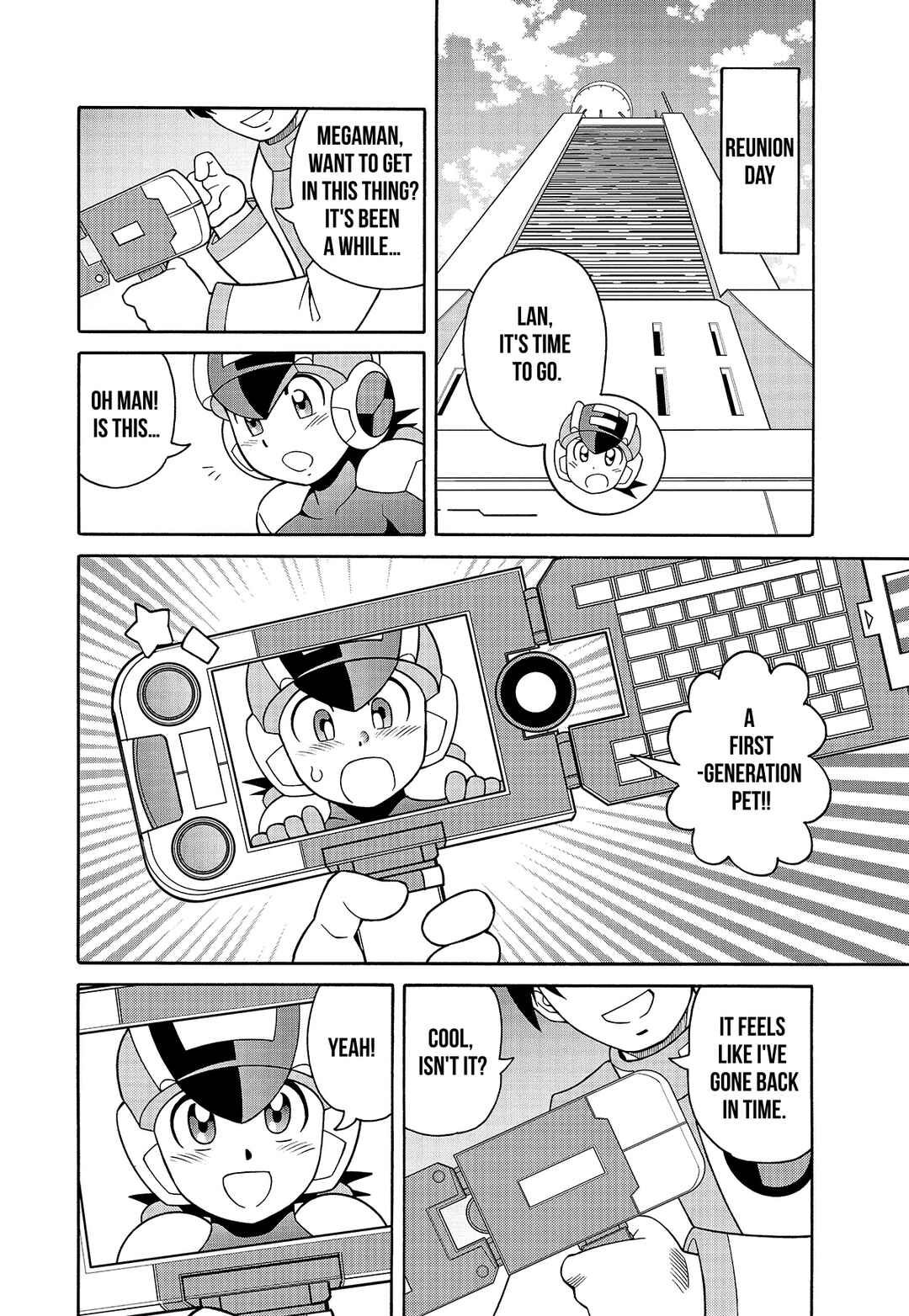 Page 14 Chapter 1 Mega Man Battle Network