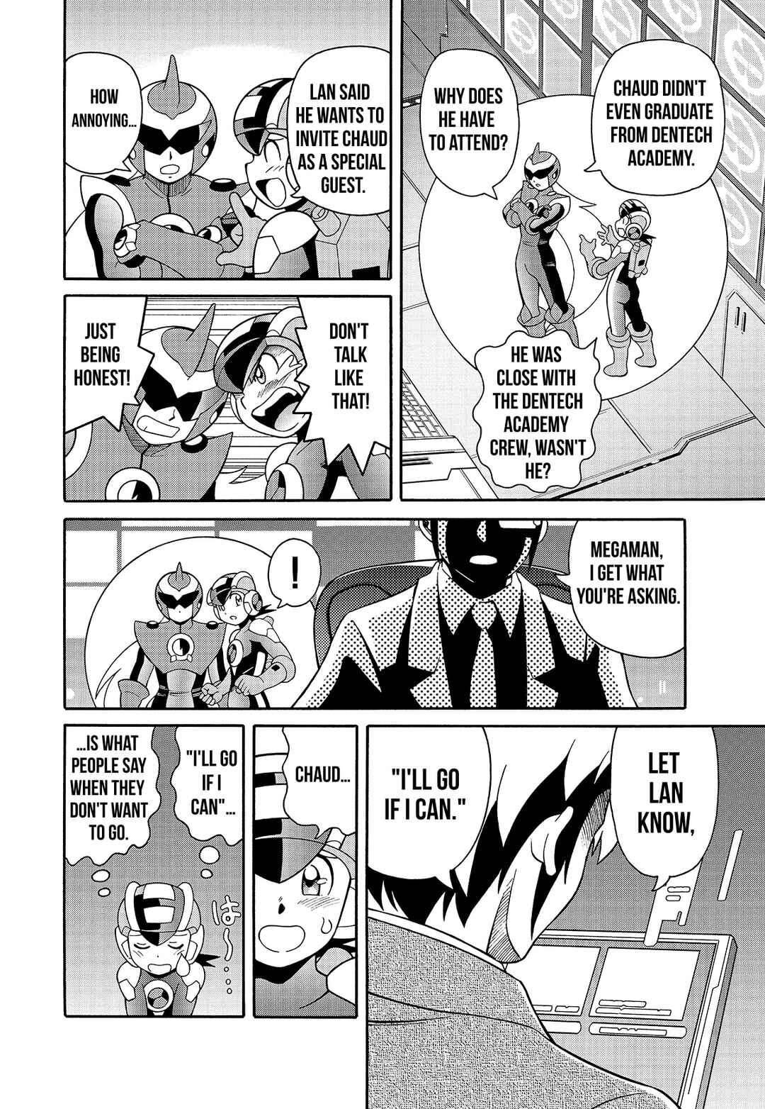 Page 4 Chapter 1 Mega Man Battle Network