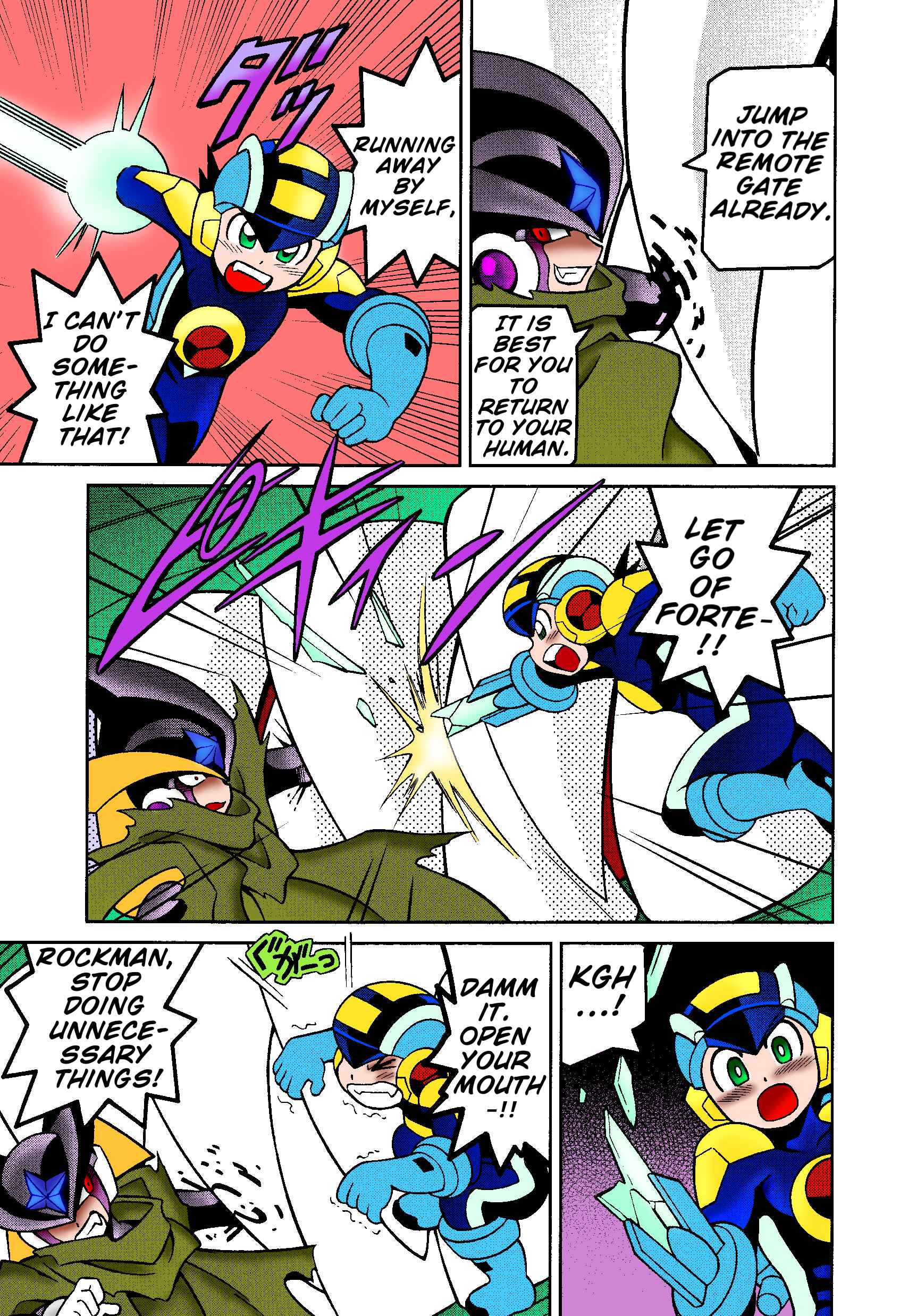 Page 2 Chapter 70.3 Mega Man Battle Network