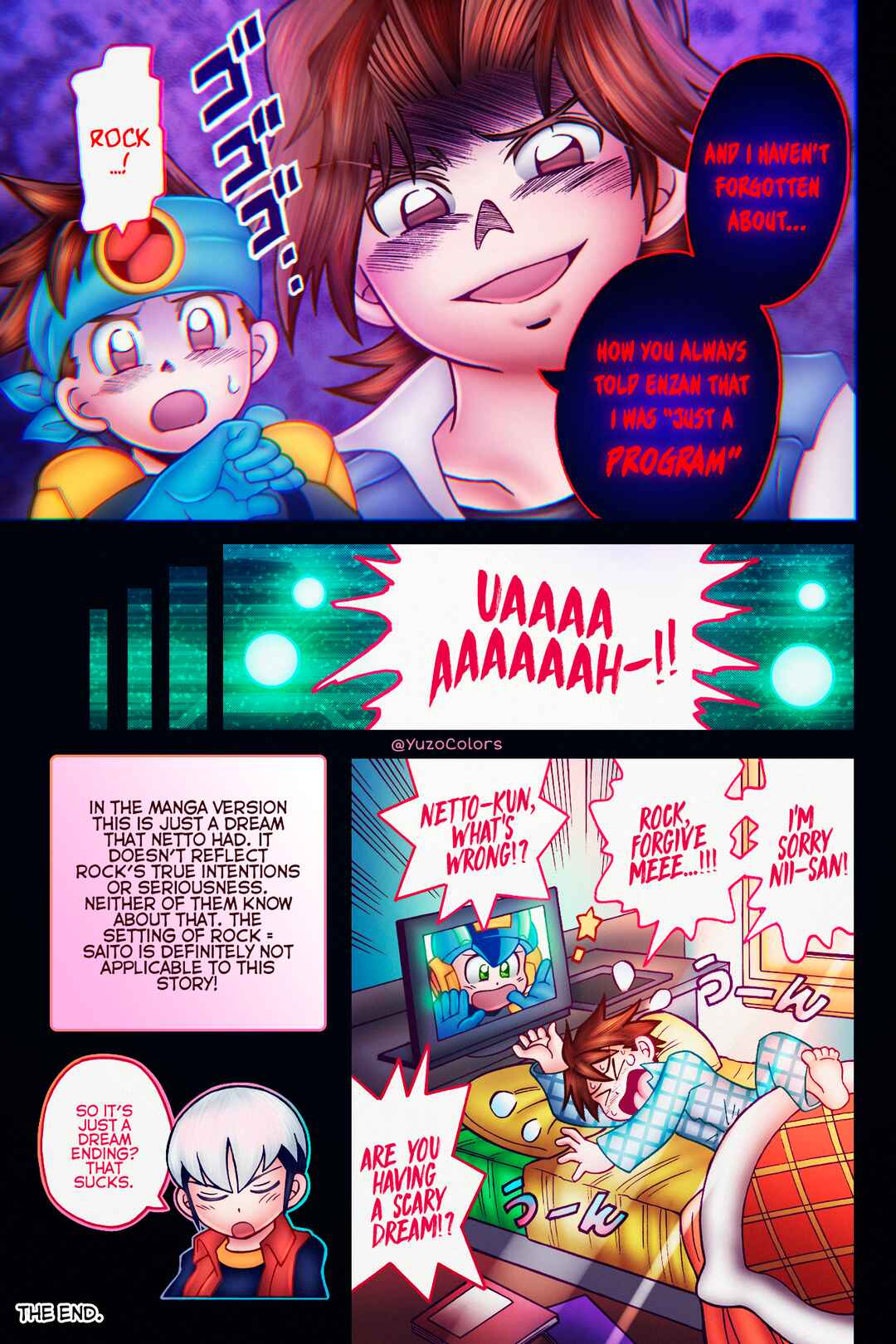 Page 4 Chapter 25.5 Mega Man Battle Network