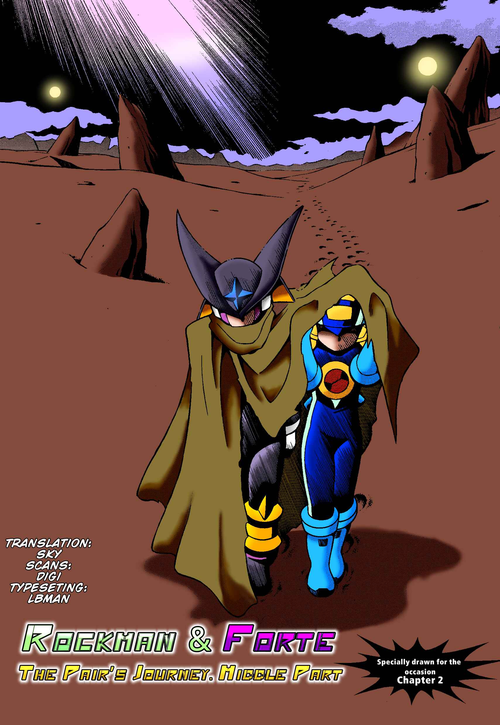Page 1 Chapter 70.2 Mega Man Battle Network