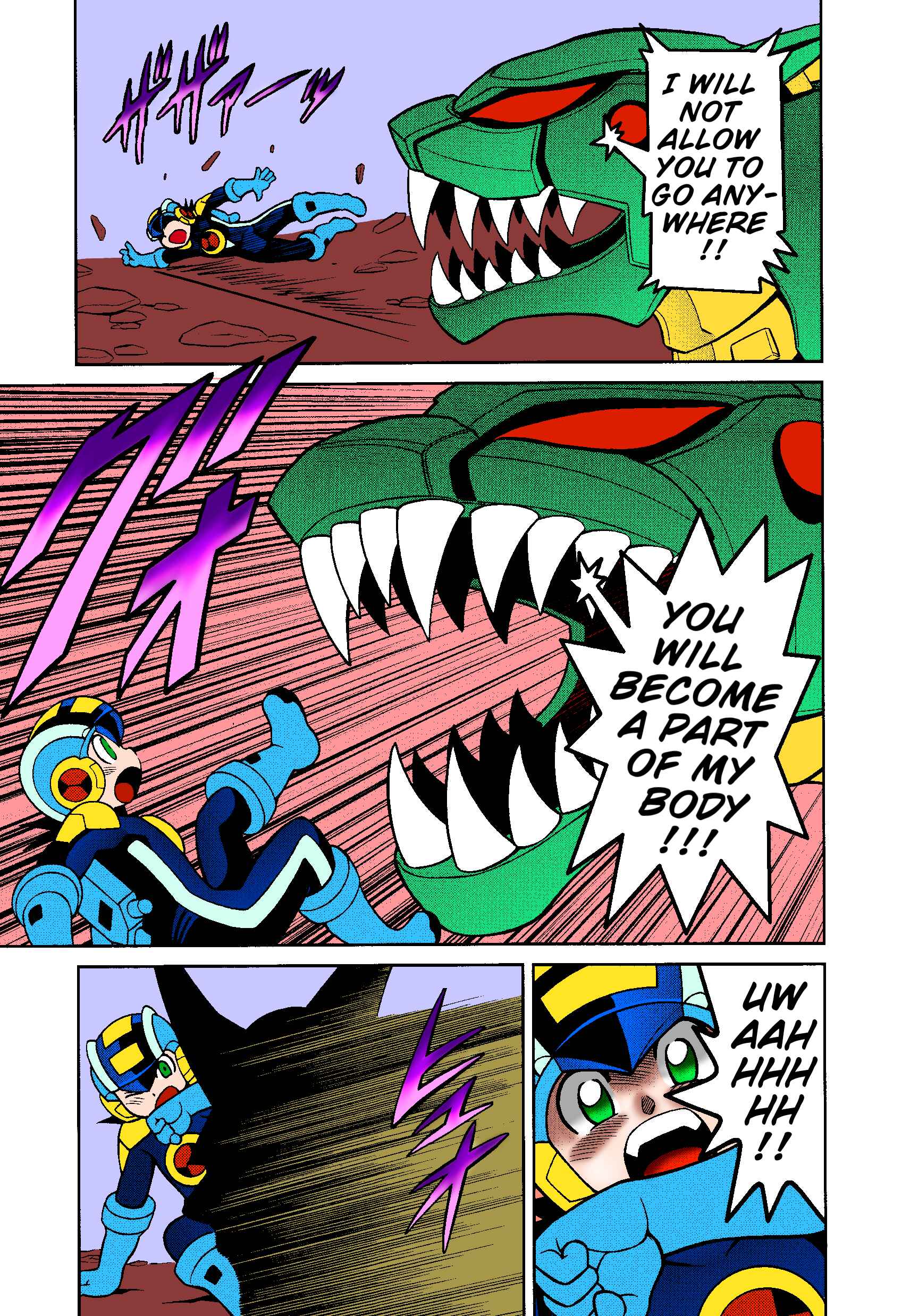 Page 11 Chapter 70.2 Mega Man Battle Network