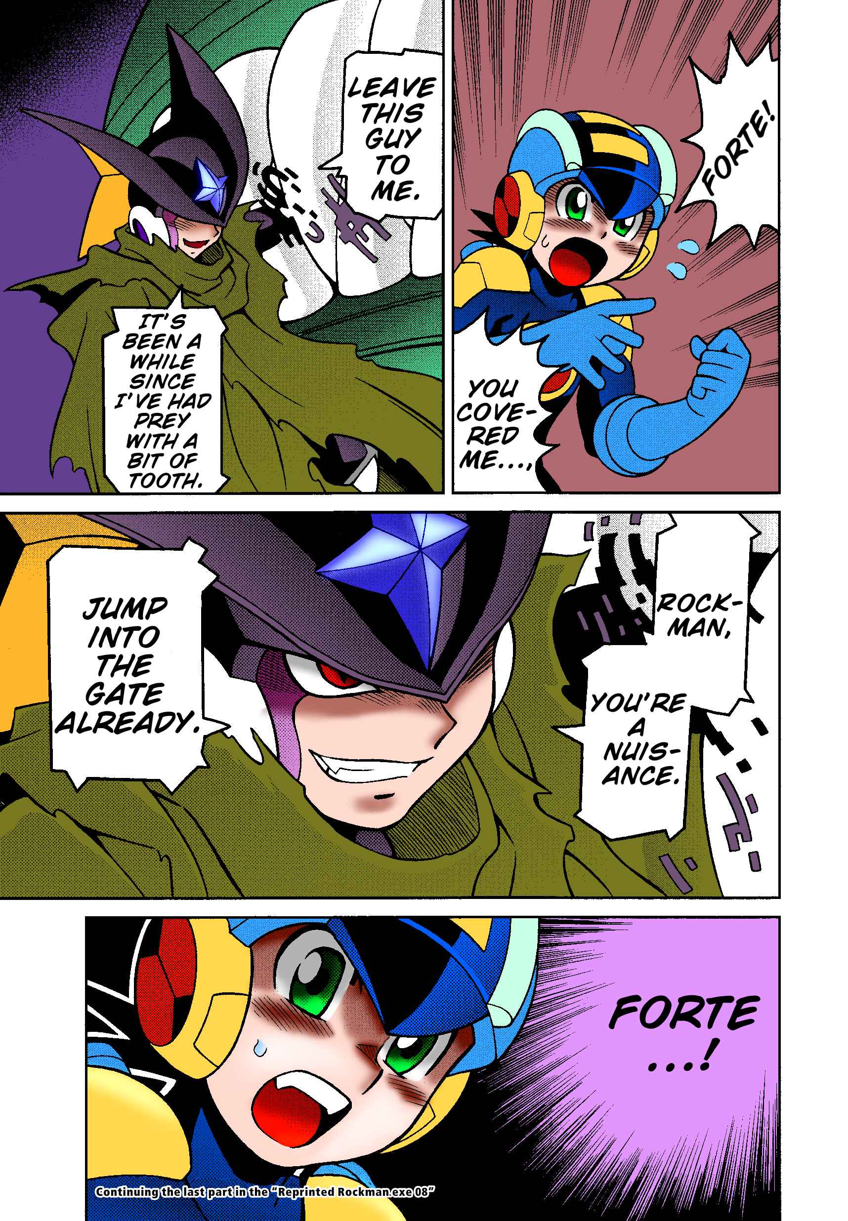 Page 13 Chapter 70.2 Mega Man Battle Network
