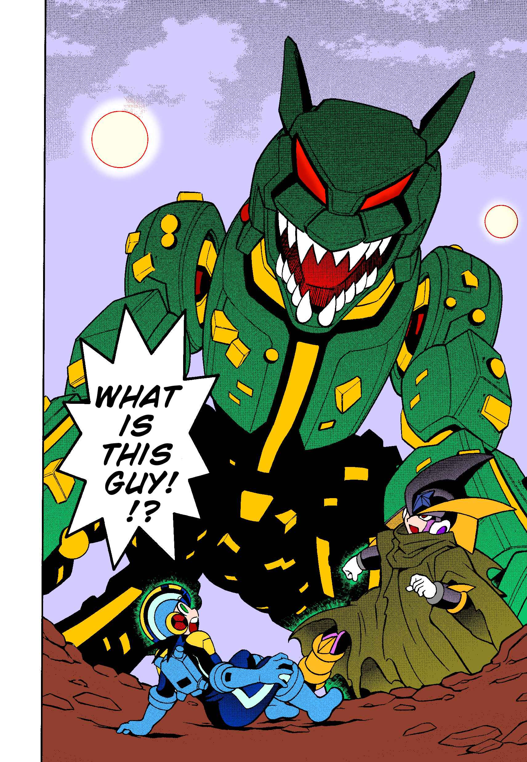 Page 8 Chapter 70.2 Mega Man Battle Network