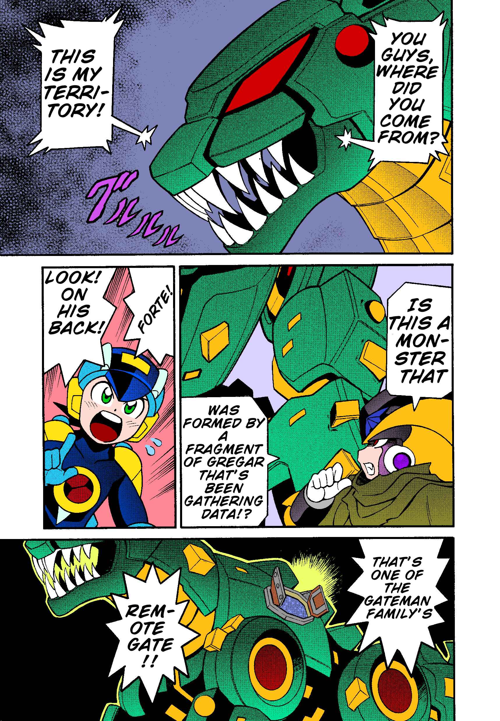 Page 9 Chapter 70.2 Mega Man Battle Network