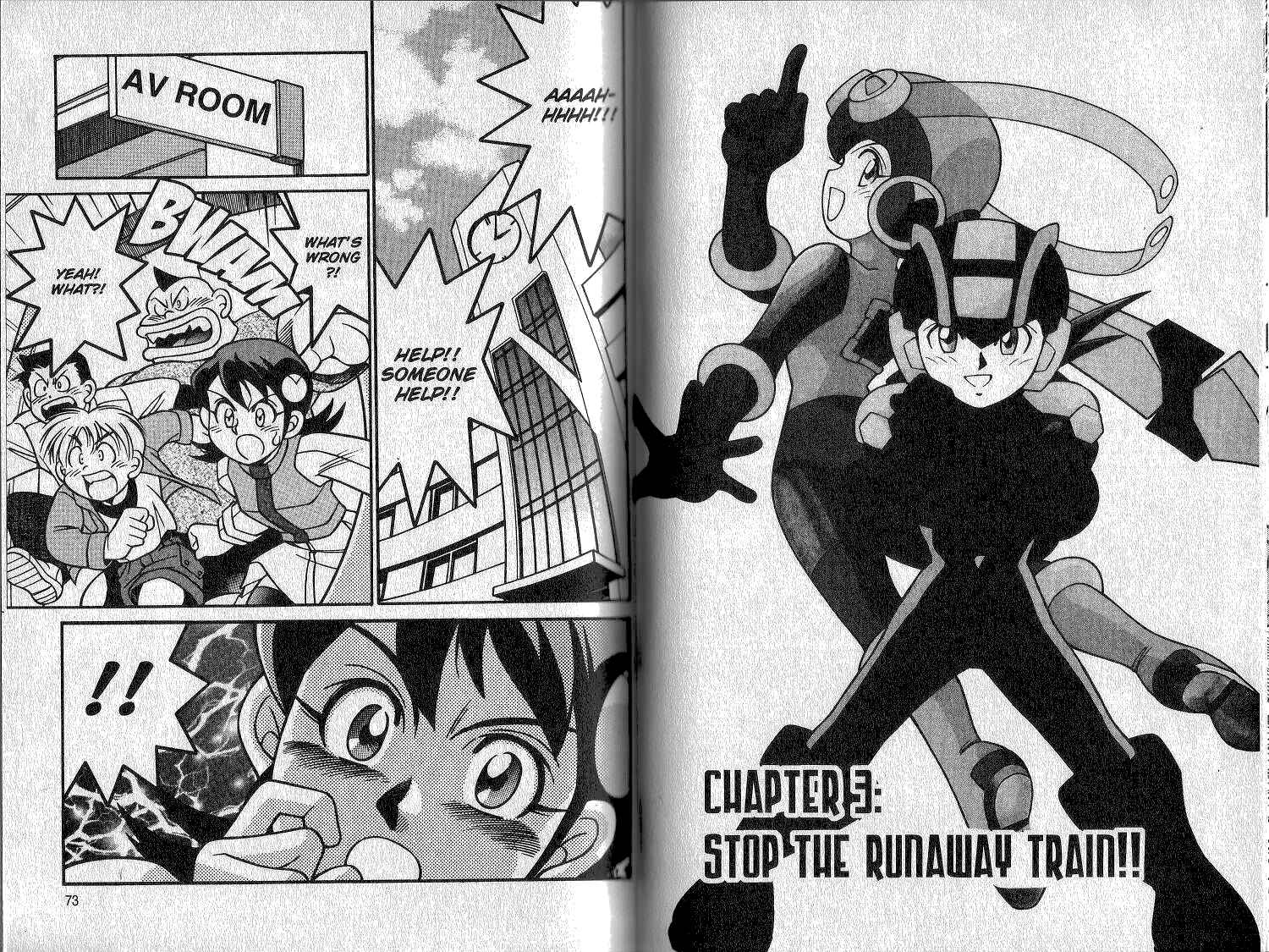 Page 1 Chapter 3 Mega Man Battle Network