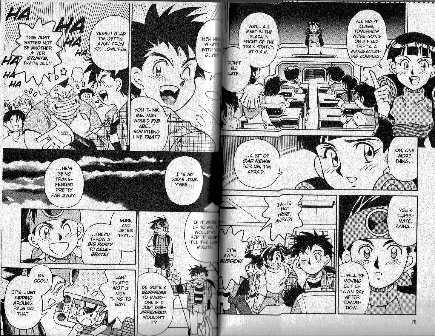 Page 4 Chapter 3 Mega Man Battle Network