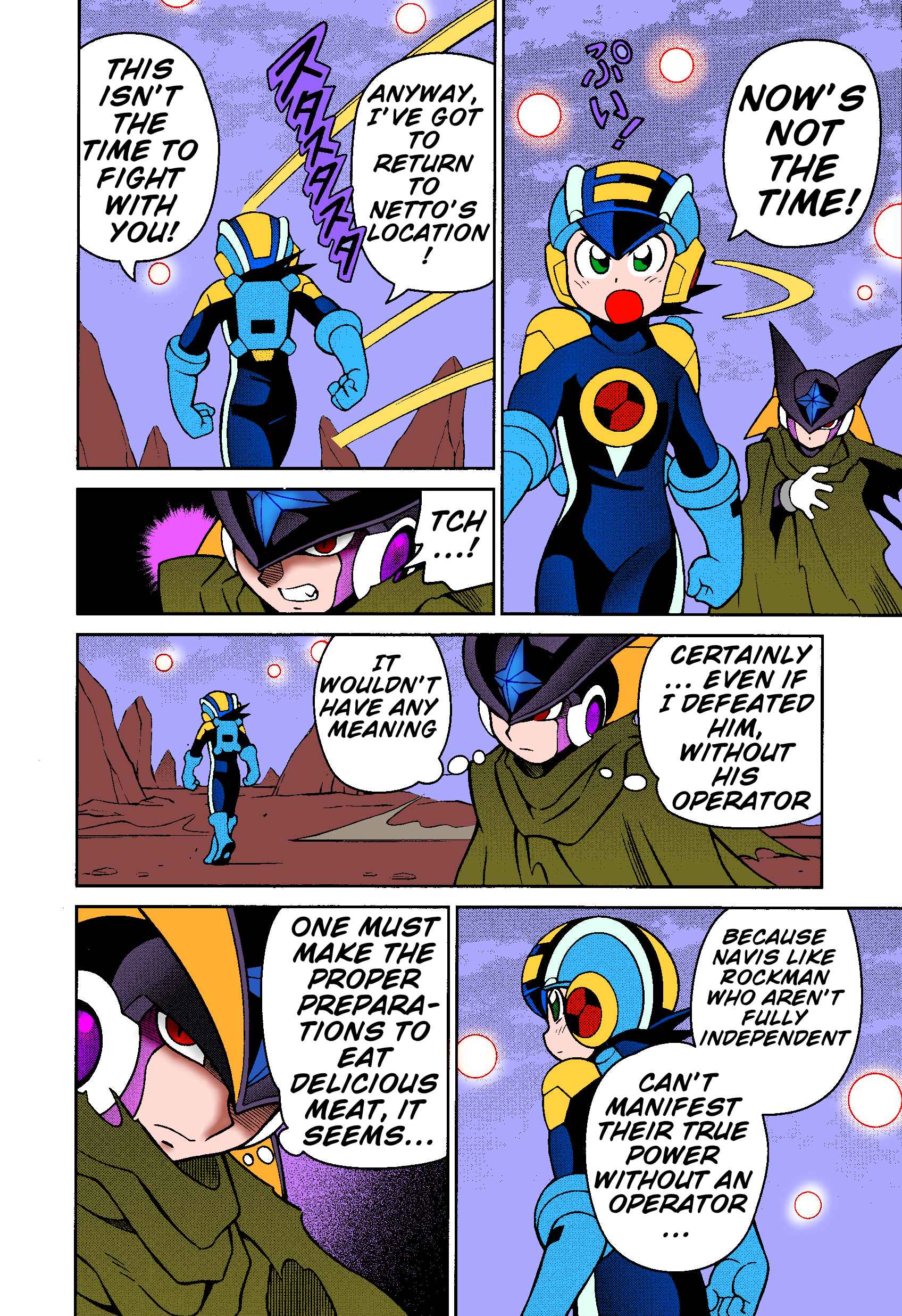 Page 6 Chapter 70.1 Mega Man Battle Network