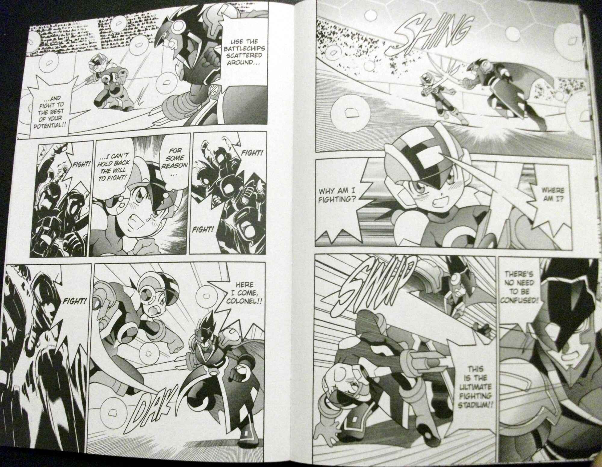 Page 4 Chapter 66.5 Mega Man Battle Network