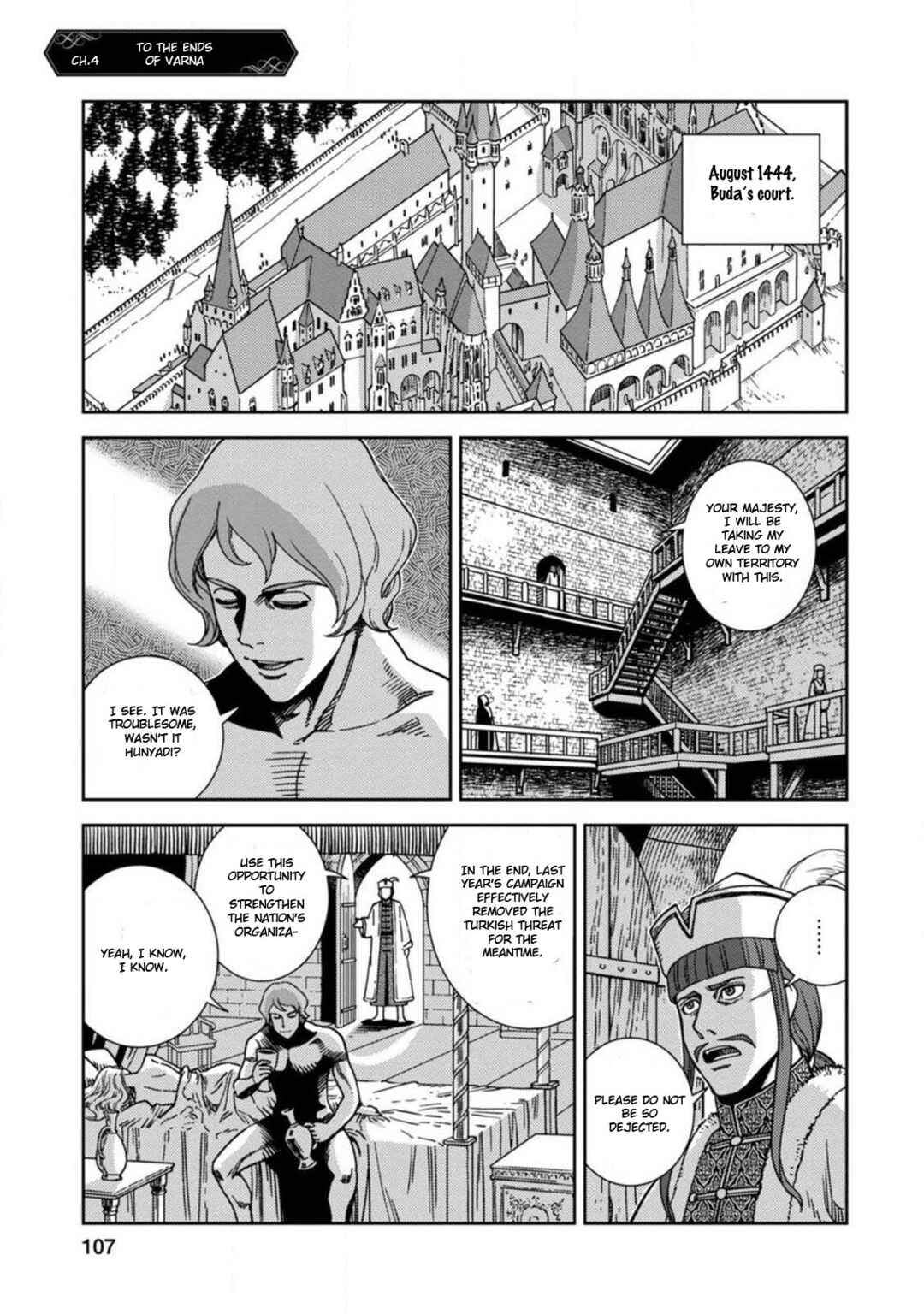 Page 1 Chapter 4 Dívčí Válka - Gaiden II - Hi wo Tsugu Mono-tachi