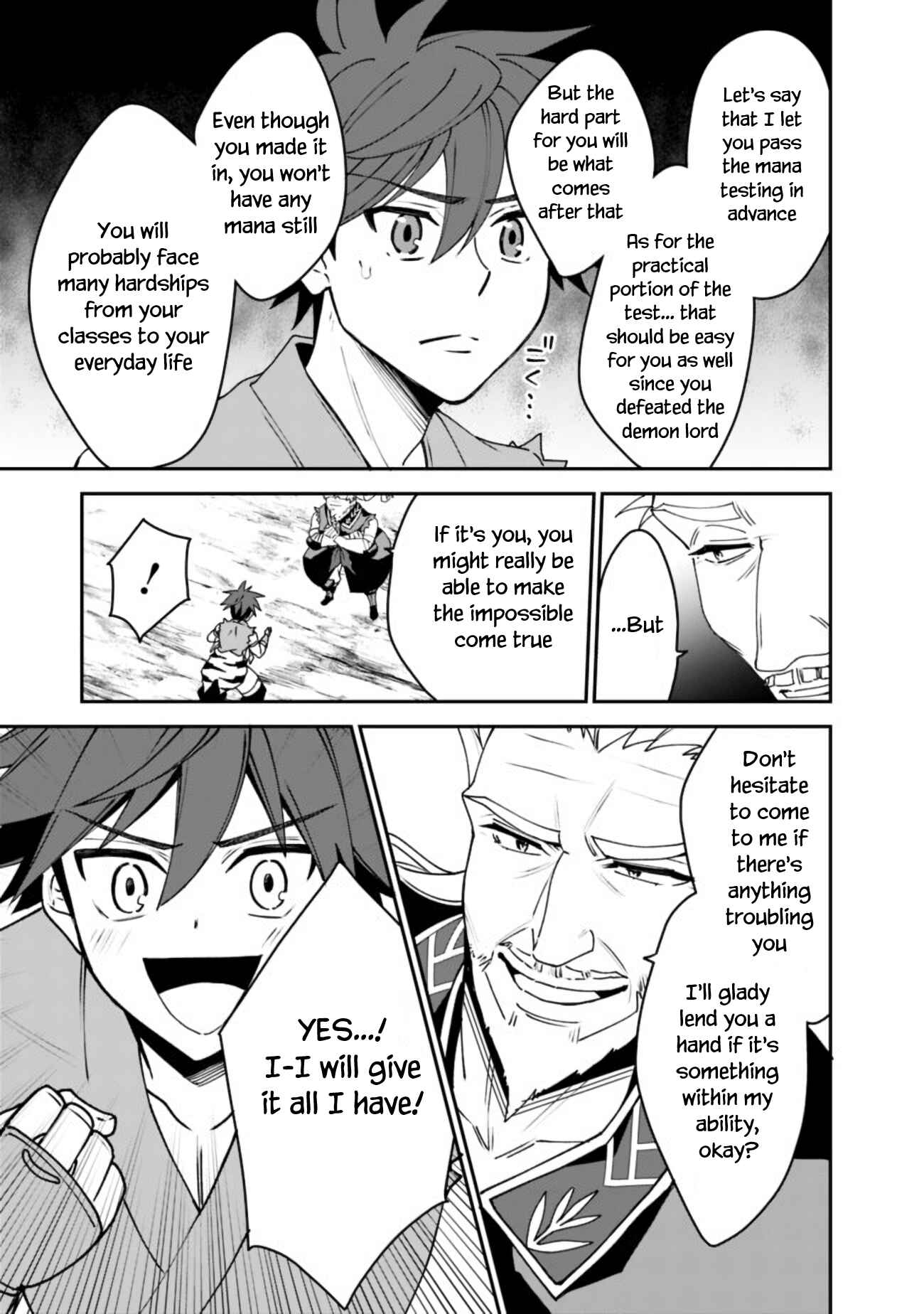 Page 14 Chapter 3 Doryoku Shisugita Sekai Saikyou no Butouka ha, Mahou Sekai wo Yoyuu de Ikinuku.