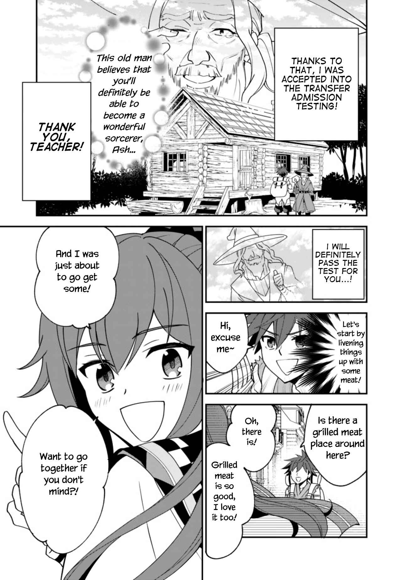Page 4 Chapter 3 Doryoku Shisugita Sekai Saikyou no Butouka ha, Mahou Sekai wo Yoyuu de Ikinuku.