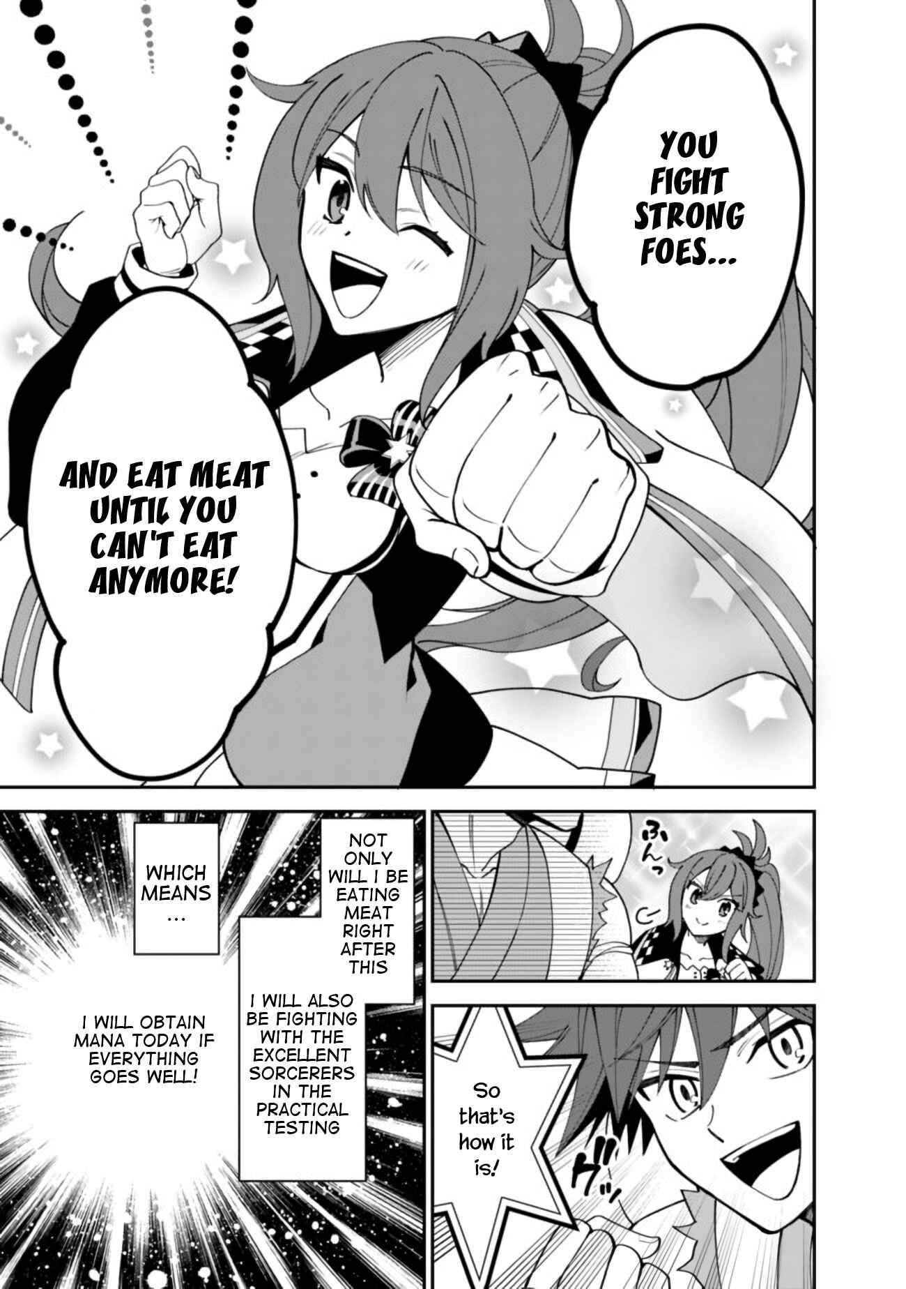 Page 8 Chapter 3 Doryoku Shisugita Sekai Saikyou no Butouka ha, Mahou Sekai wo Yoyuu de Ikinuku.