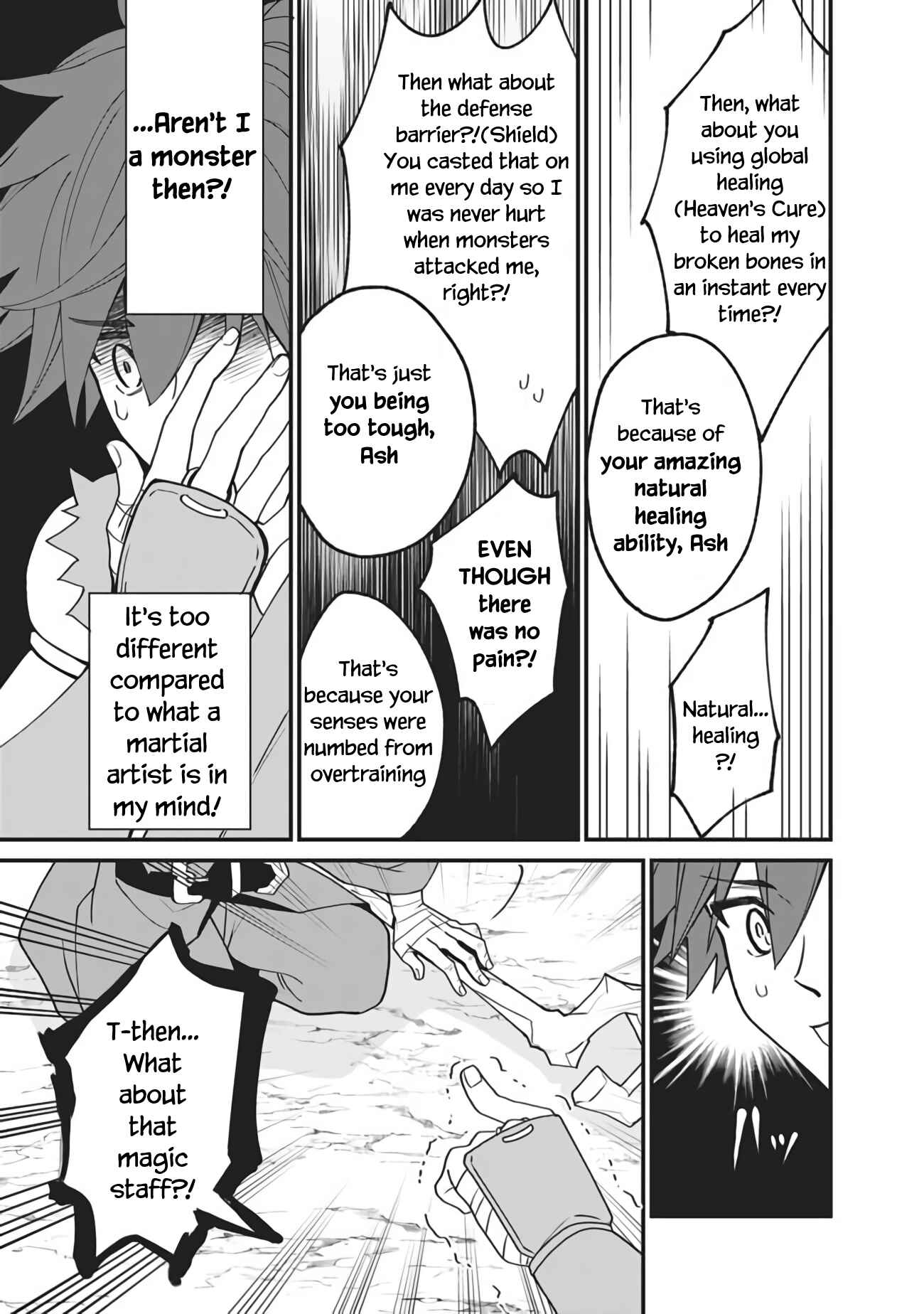 Page 6 Chapter 2 Doryoku Shisugita Sekai Saikyou no Butouka ha, Mahou Sekai wo Yoyuu de Ikinuku.