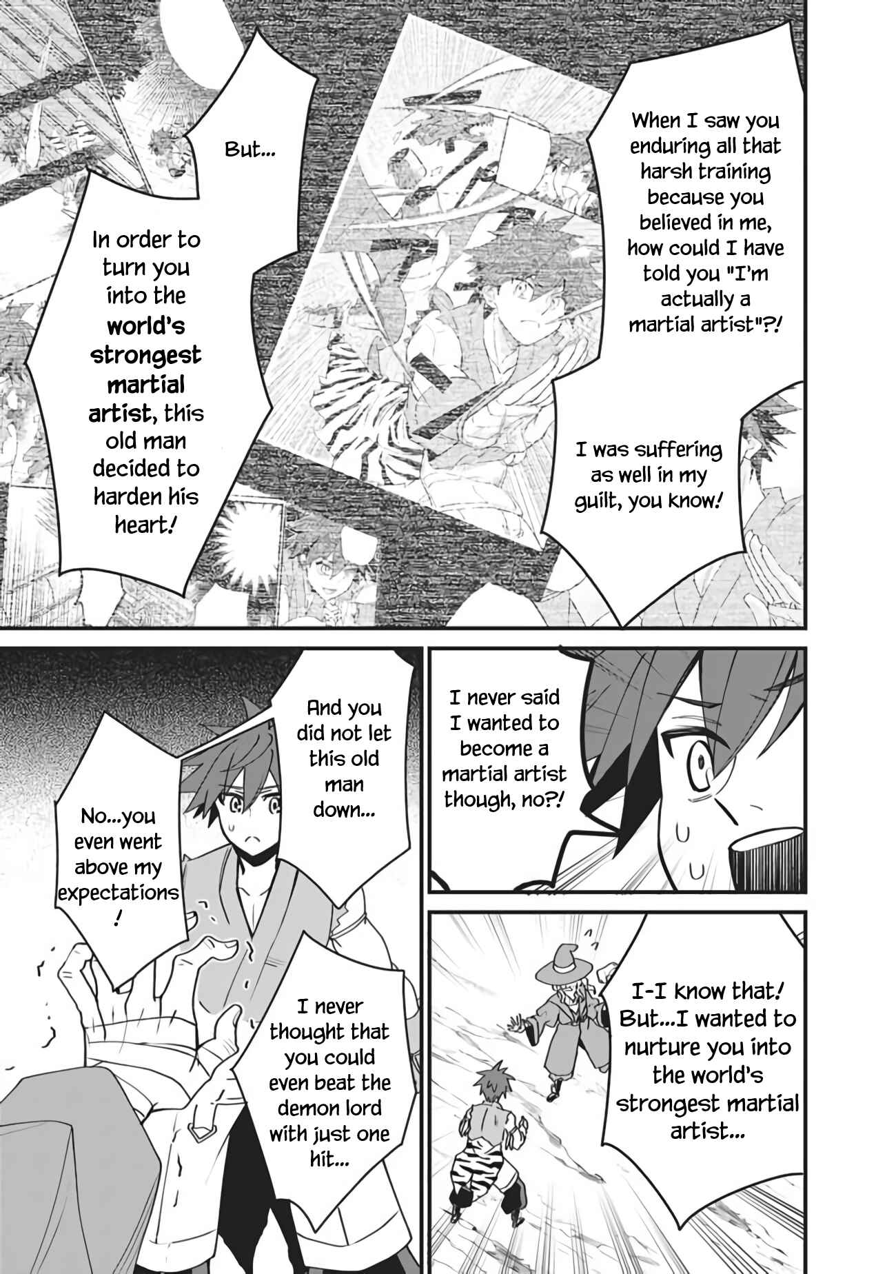 Page 8 Chapter 2 Doryoku Shisugita Sekai Saikyou no Butouka ha, Mahou Sekai wo Yoyuu de Ikinuku.