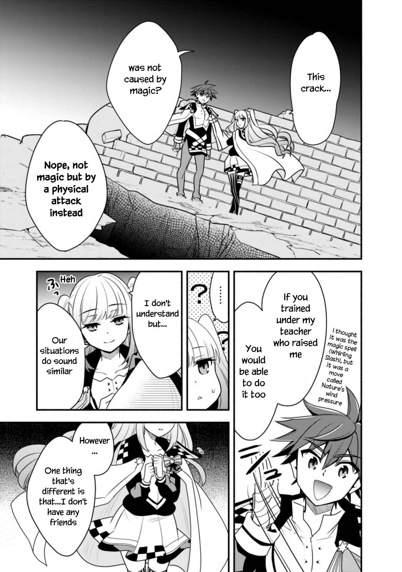Page 12 Chapter 13 Doryoku Shisugita Sekai Saikyou no Butouka ha, Mahou Sekai wo Yoyuu de Ikinuku.