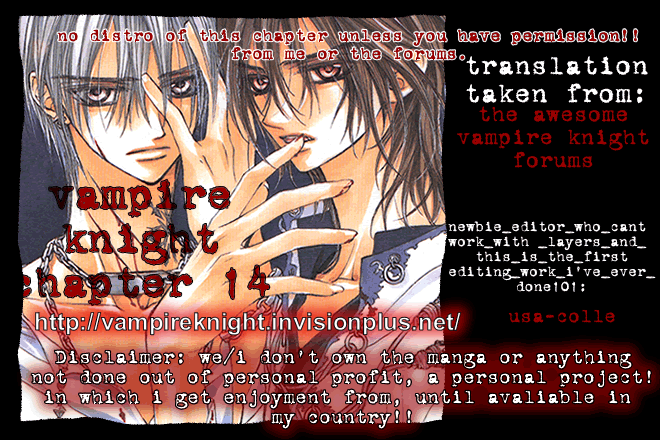 Page 33 Chapter 14 Vampire Knight