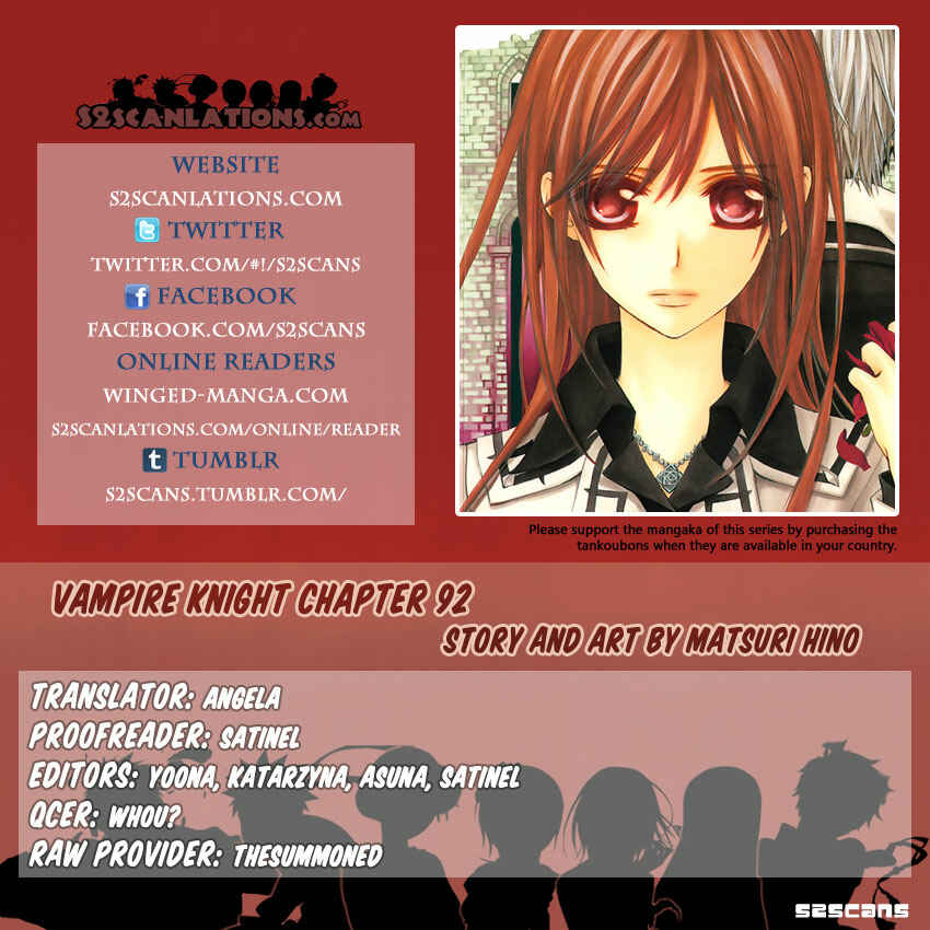 Page 1 Chapter 92 Vampire Knight