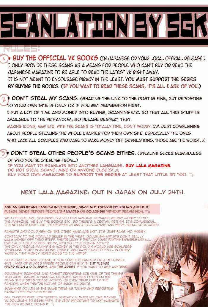 Page 1 Chapter 62 Vampire Knight