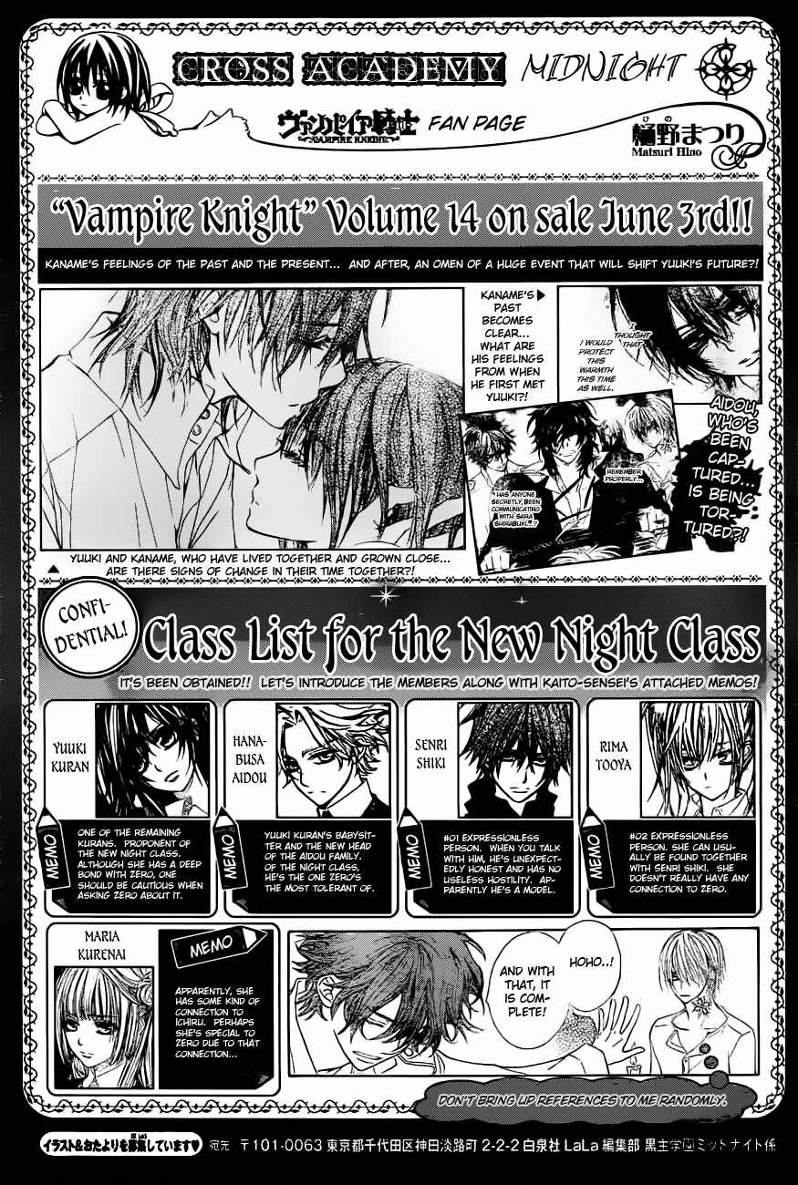 Page 32 Chapter 71 Vampire Knight