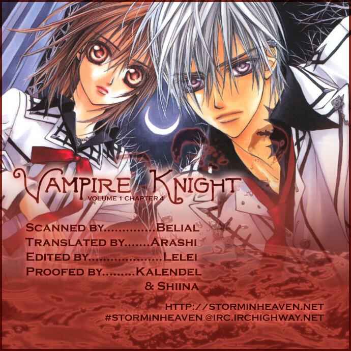 Page 1 Chapter 4 Vampire Knight
