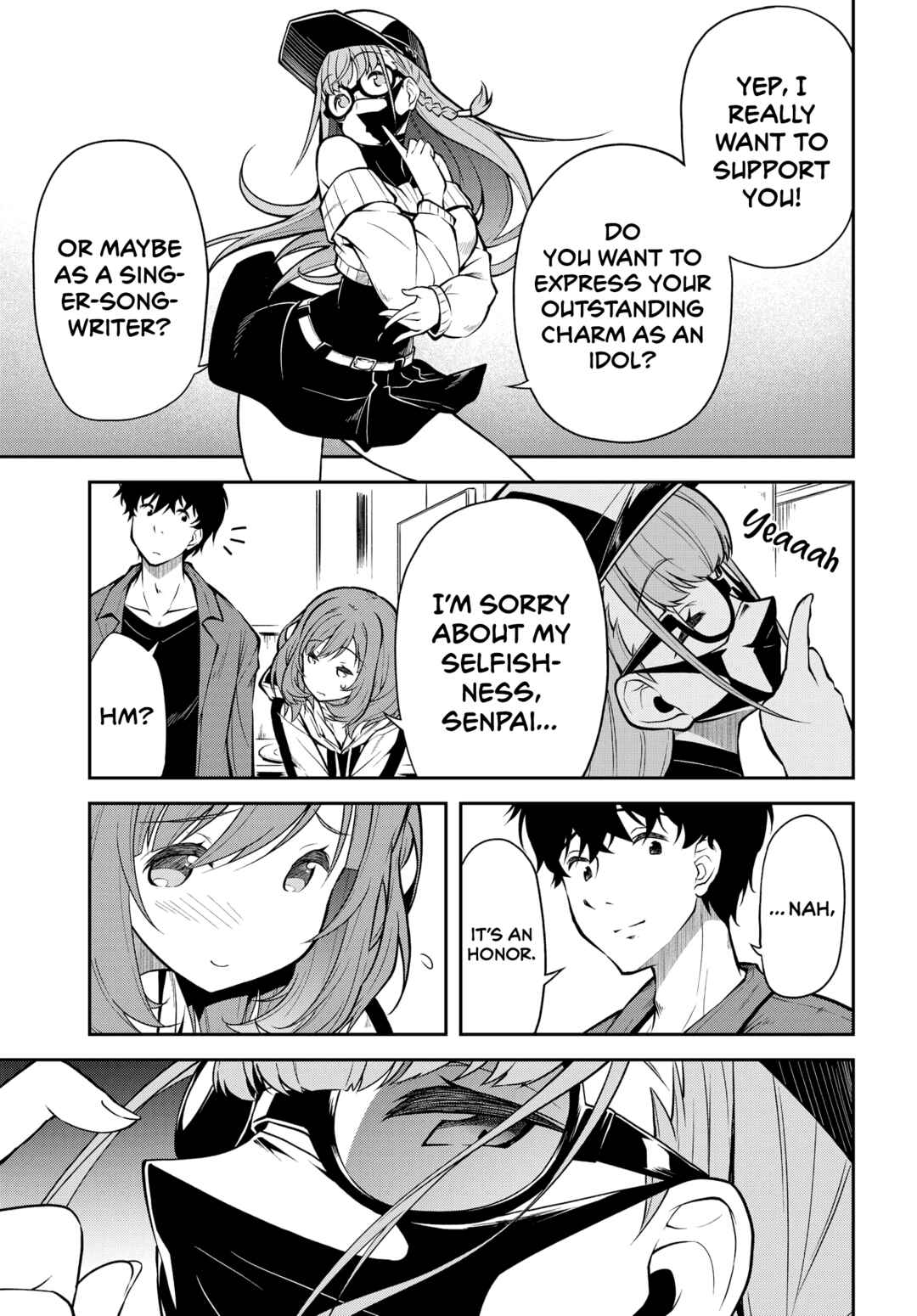 Page 10 Chapter 4.1 Kokumin-teki Idol ni natta Osana-Najimi ga Boro-Apart ni Sunderu Ore no Tonari ni Hikkoshitekita Ken