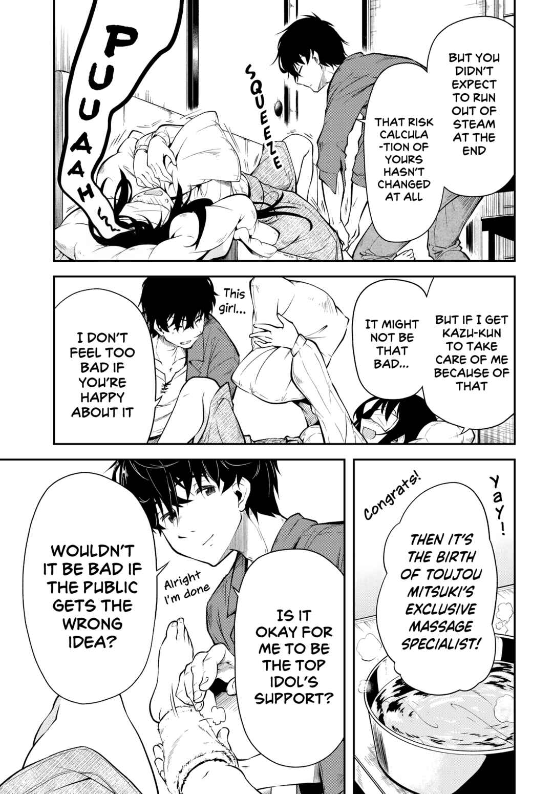 Page 5 Chapter 2.2 Kokumin-teki Idol ni natta Osana-Najimi ga Boro-Apart ni Sunderu Ore no Tonari ni Hikkoshitekita Ken