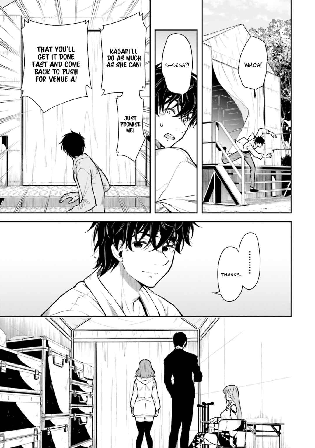 Page 8 Chapter 13 Kokumin-teki Idol ni natta Osana-Najimi ga Boro-Apart ni Sunderu Ore no Tonari ni Hikkoshitekita Ken