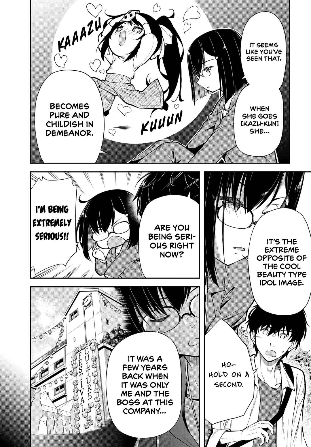 Page 4 Chapter 5 Kokumin-teki Idol ni natta Osana-Najimi ga Boro-Apart ni Sunderu Ore no Tonari ni Hikkoshitekita Ken