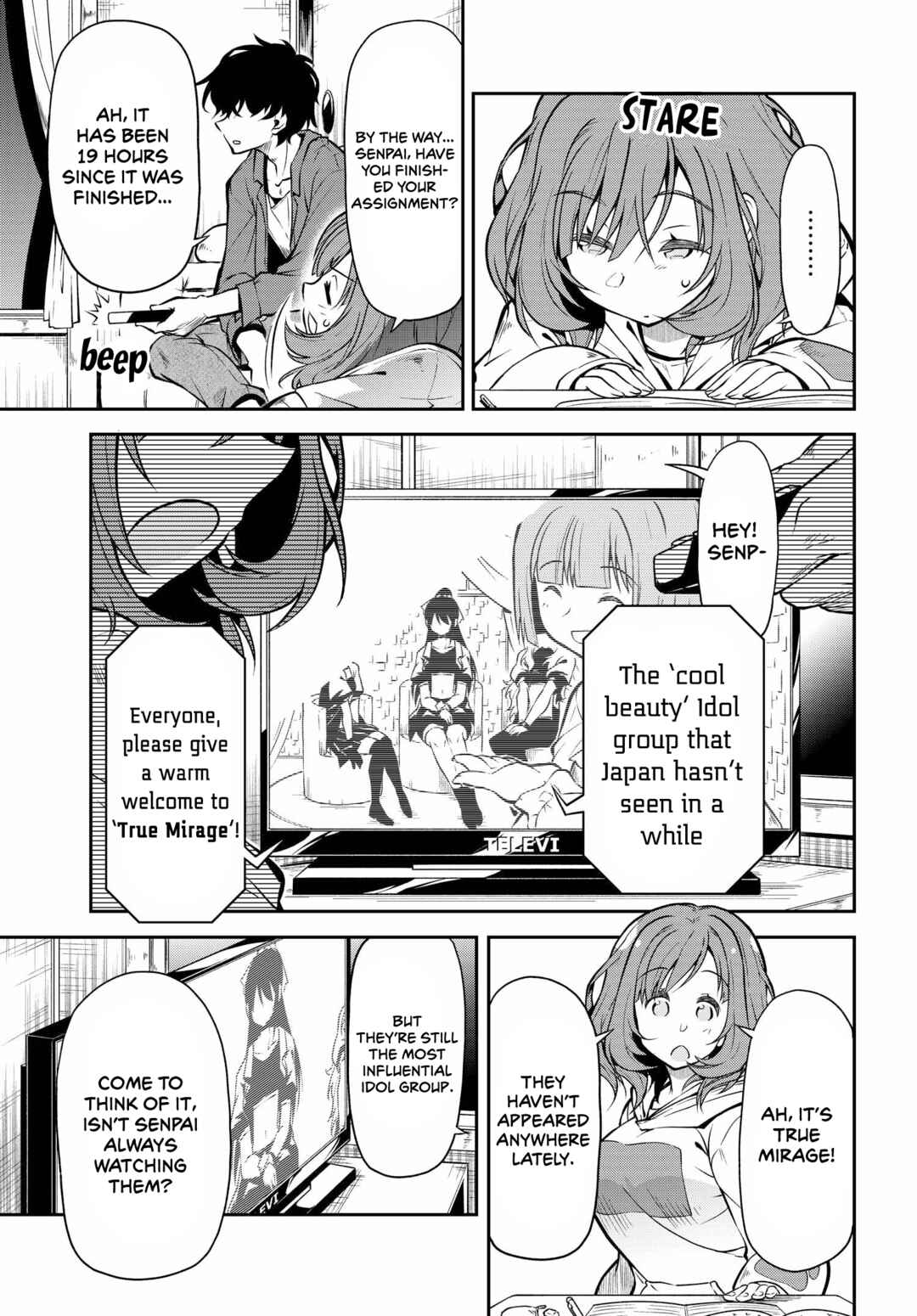 Page 12 Chapter 1.1 Kokumin-teki Idol ni natta Osana-Najimi ga Boro-Apart ni Sunderu Ore no Tonari ni Hikkoshitekita Ken