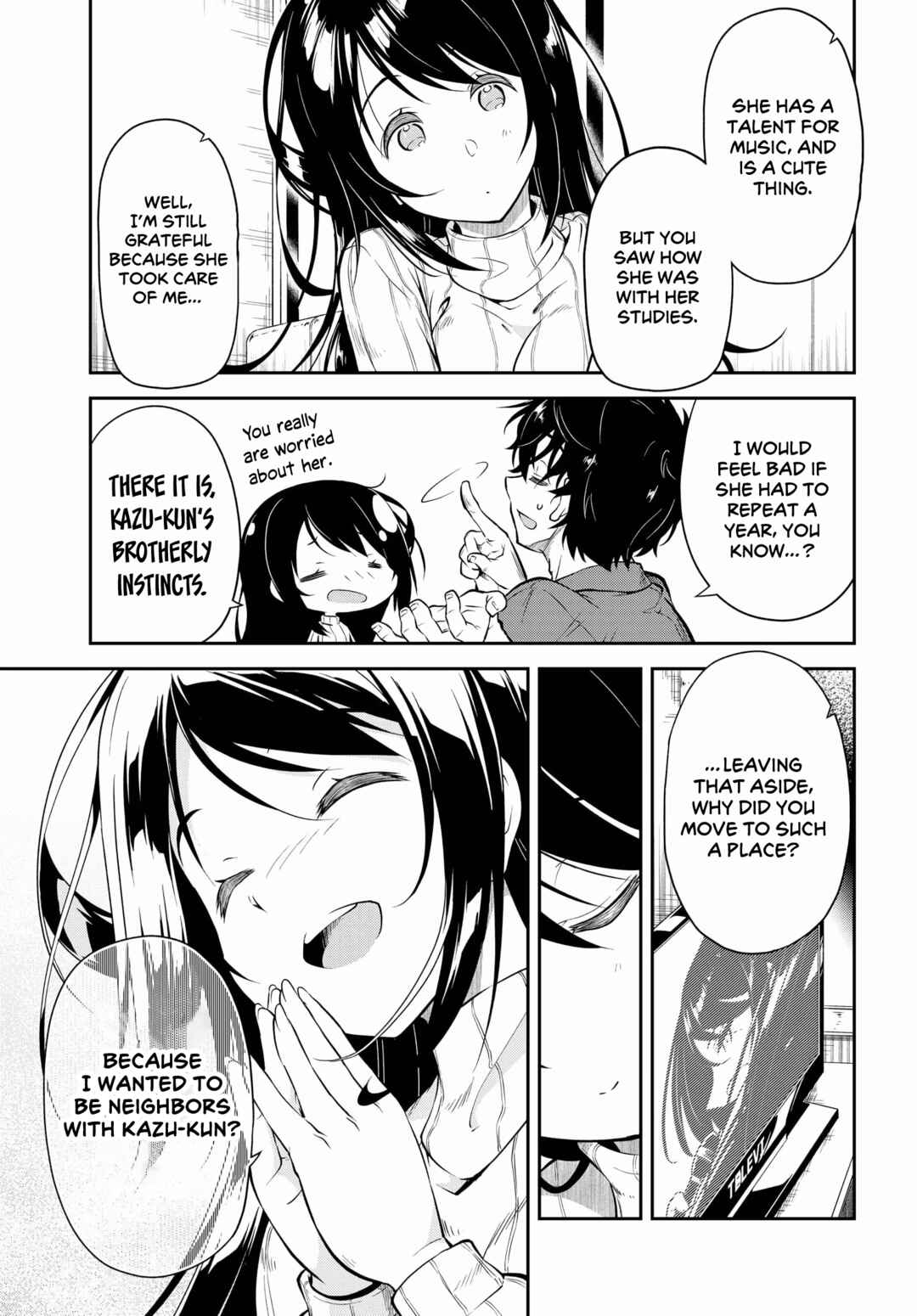 Page 26 Chapter 1.1 Kokumin-teki Idol ni natta Osana-Najimi ga Boro-Apart ni Sunderu Ore no Tonari ni Hikkoshitekita Ken
