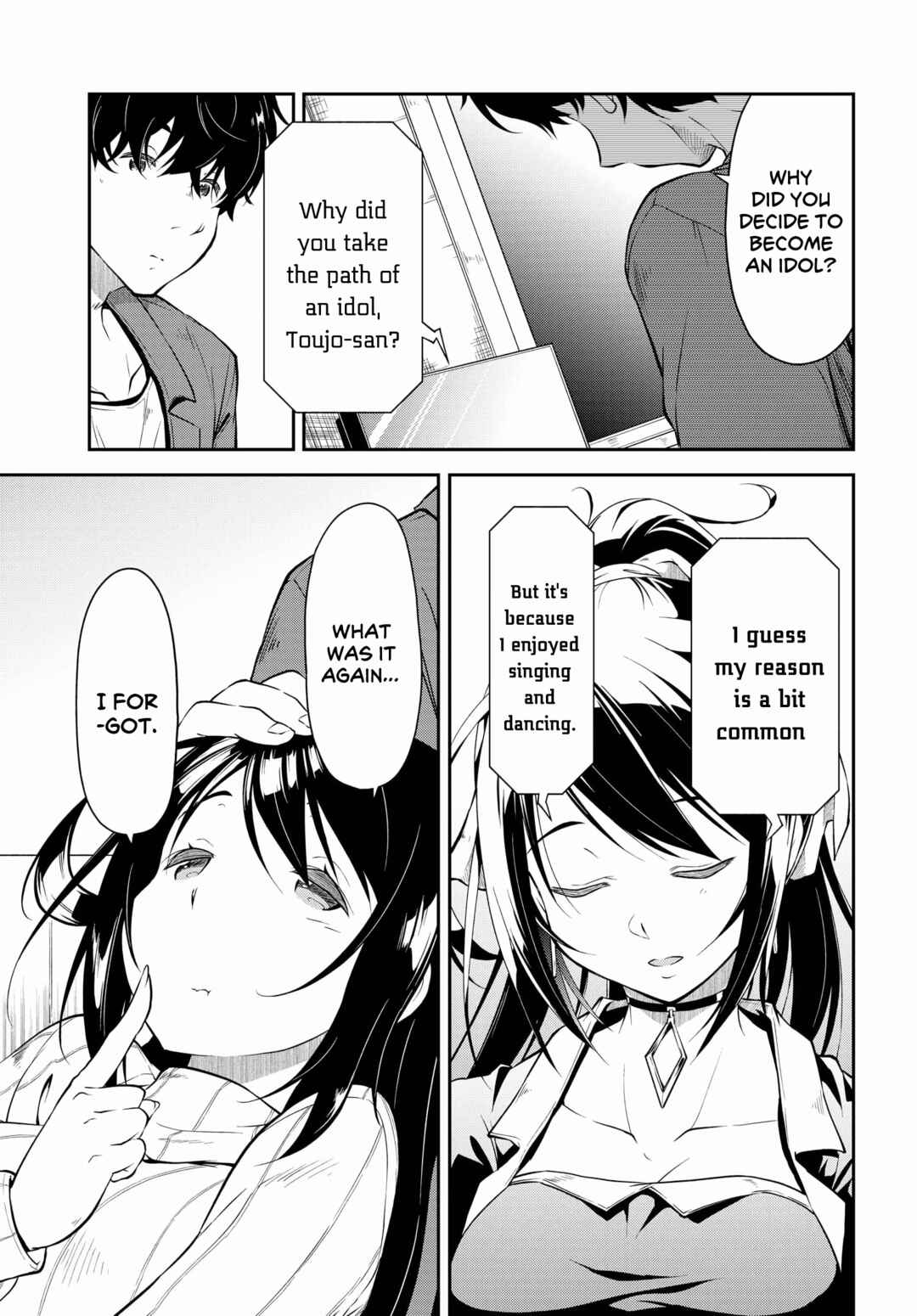 Page 34 Chapter 1.1 Kokumin-teki Idol ni natta Osana-Najimi ga Boro-Apart ni Sunderu Ore no Tonari ni Hikkoshitekita Ken