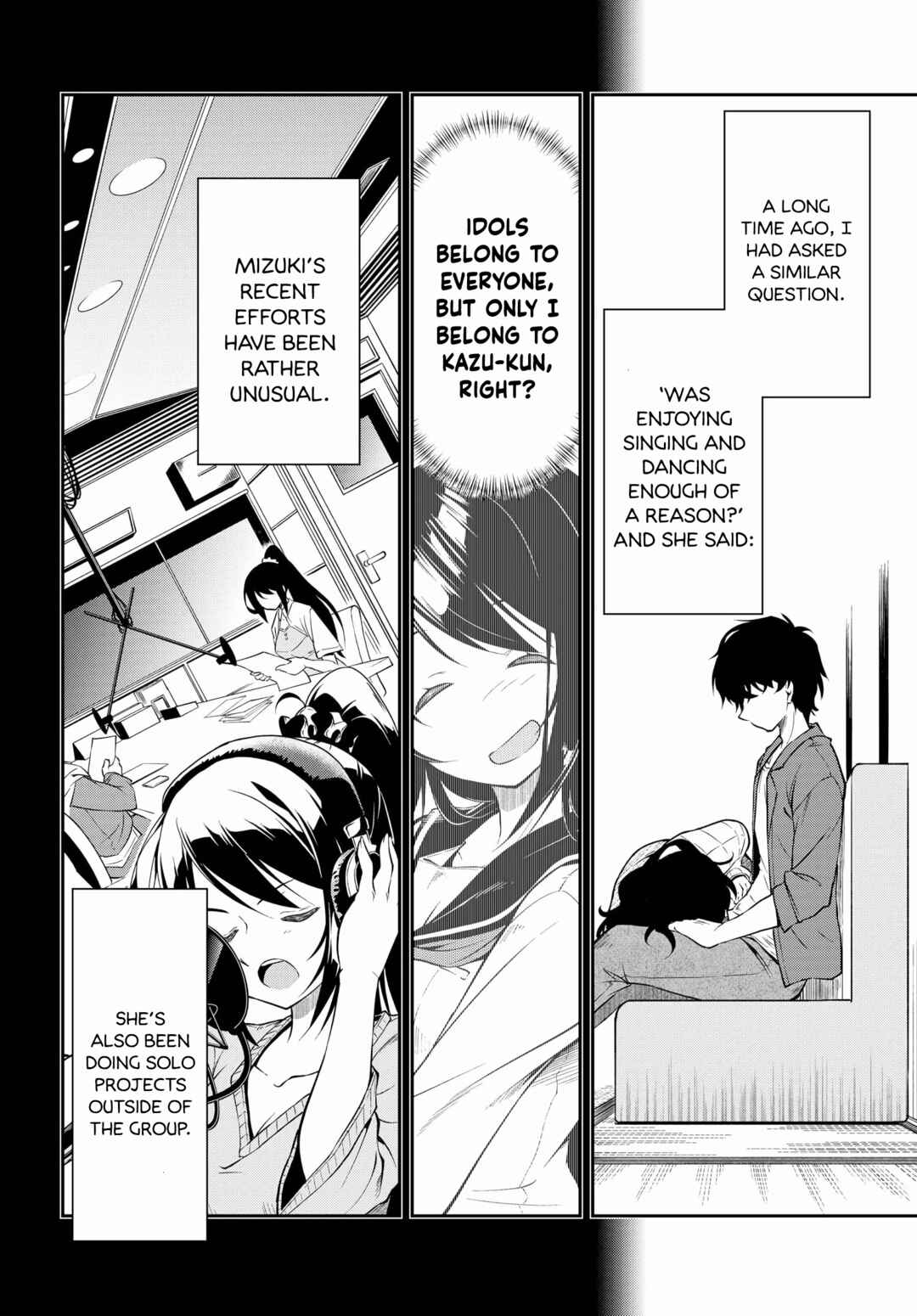 Page 35 Chapter 1.1 Kokumin-teki Idol ni natta Osana-Najimi ga Boro-Apart ni Sunderu Ore no Tonari ni Hikkoshitekita Ken