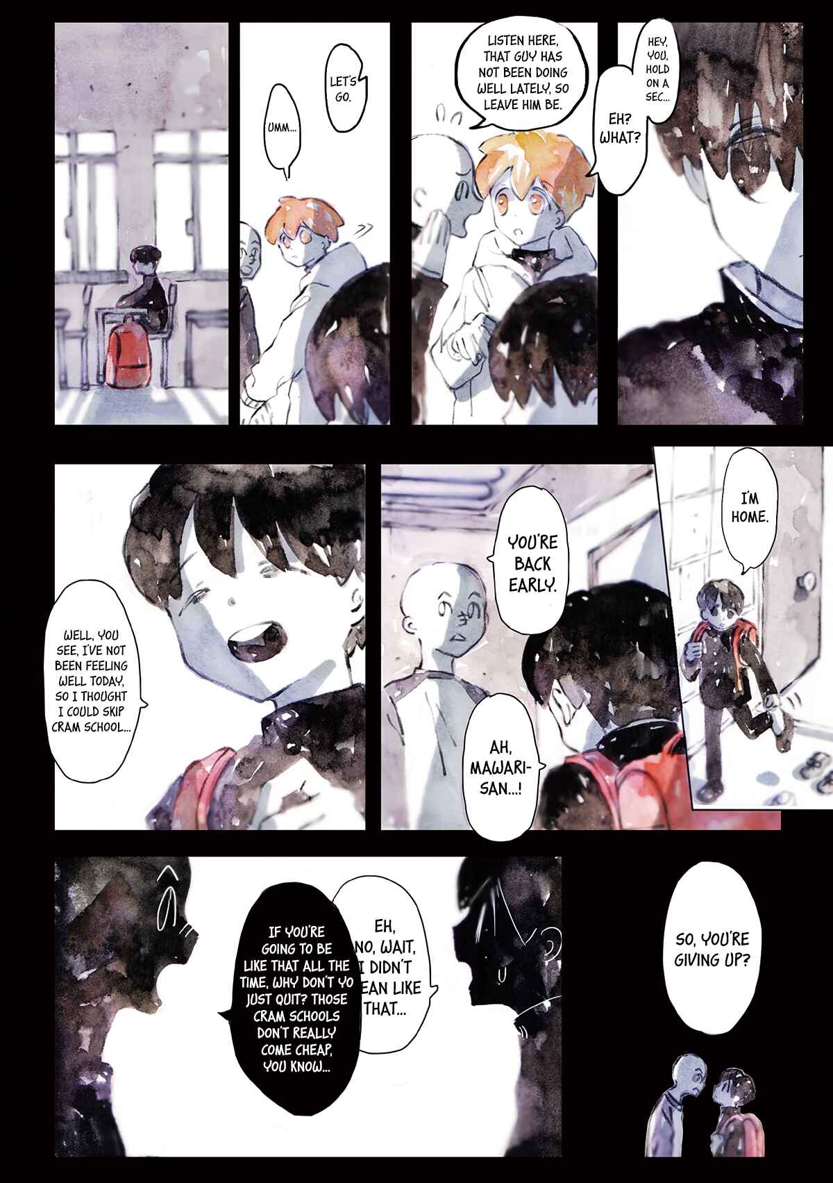 Page 1 Chapter 0 We Live In A World Filled With Pain