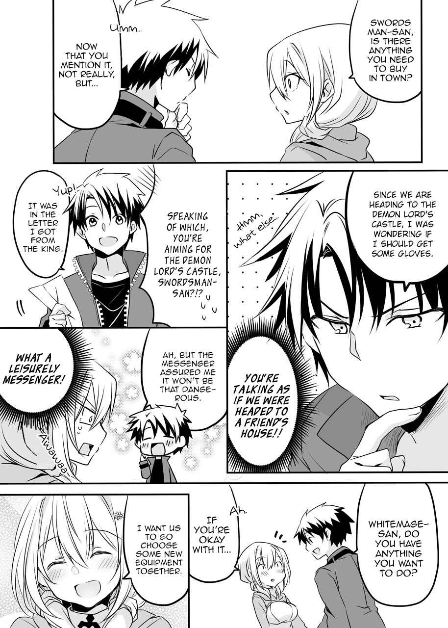 Page 3 Chapter 8 Kokoro ga Yomareru Kenshi-san to Shiro Madoushi-san no Hanashi