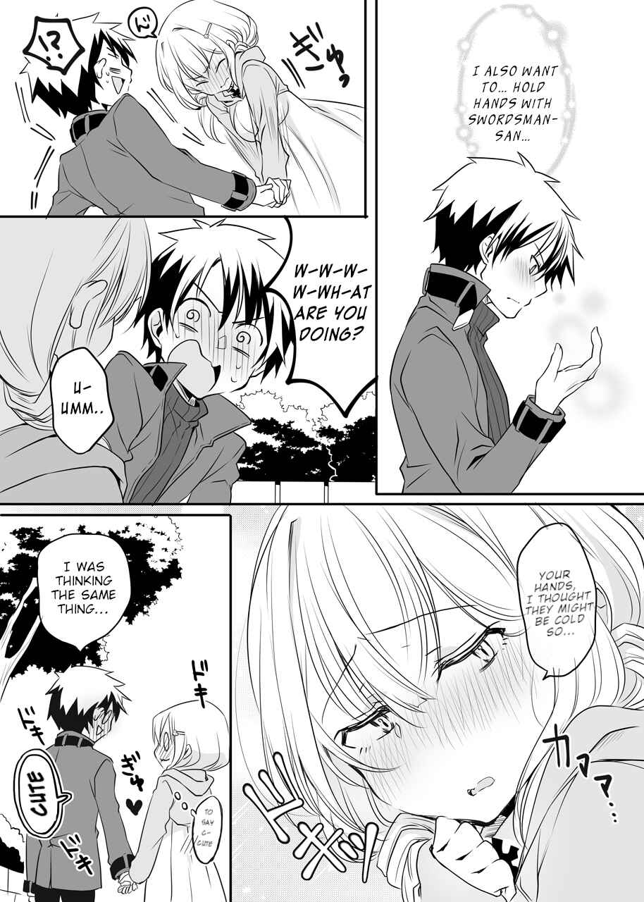 Page 2 Chapter 4.5 Kokoro ga Yomareru Kenshi-san to Shiro Madoushi-san no Hanashi