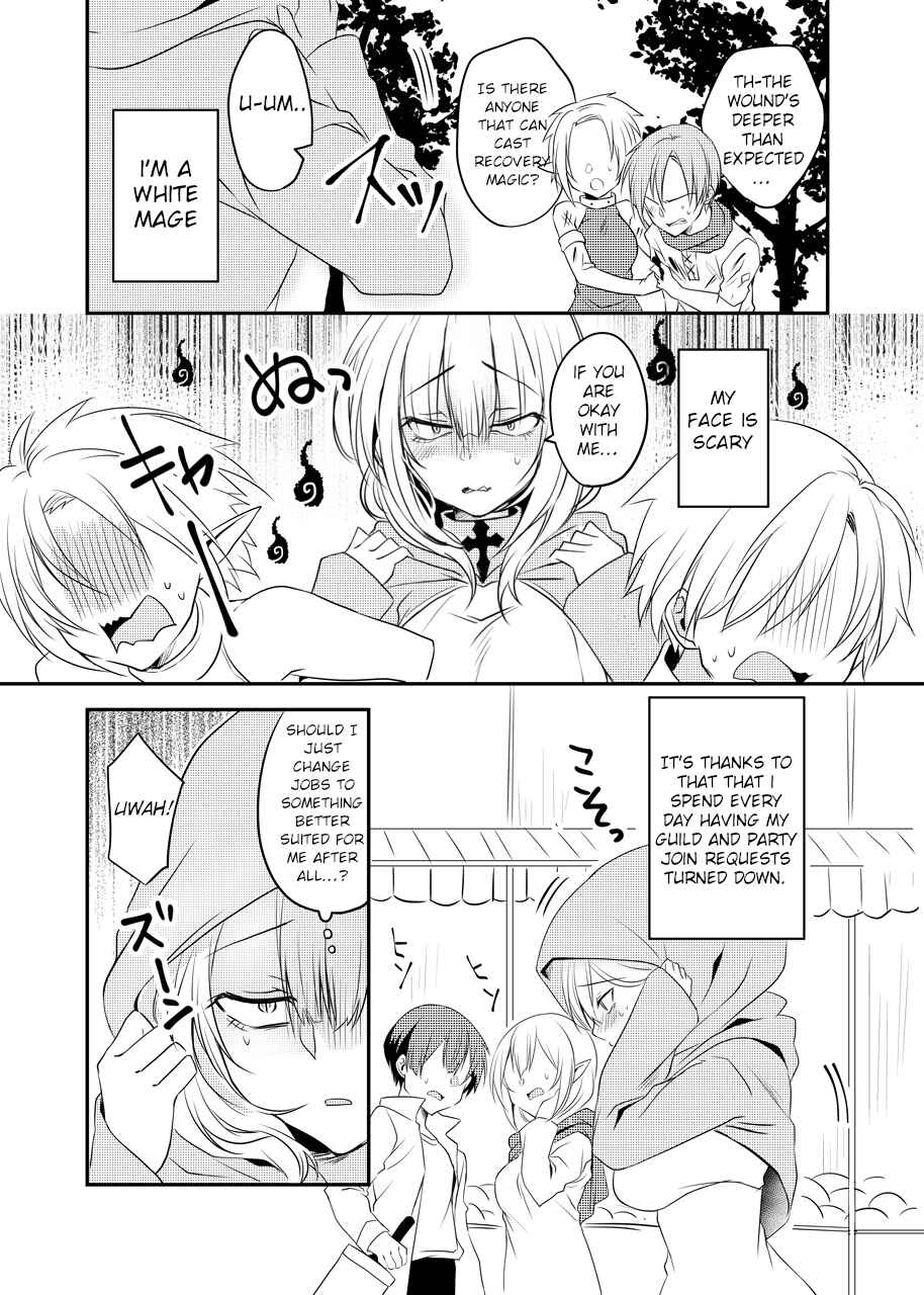 Page 1 Chapter 1 Kokoro ga Yomareru Kenshi-san to Shiro Madoushi-san no Hanashi